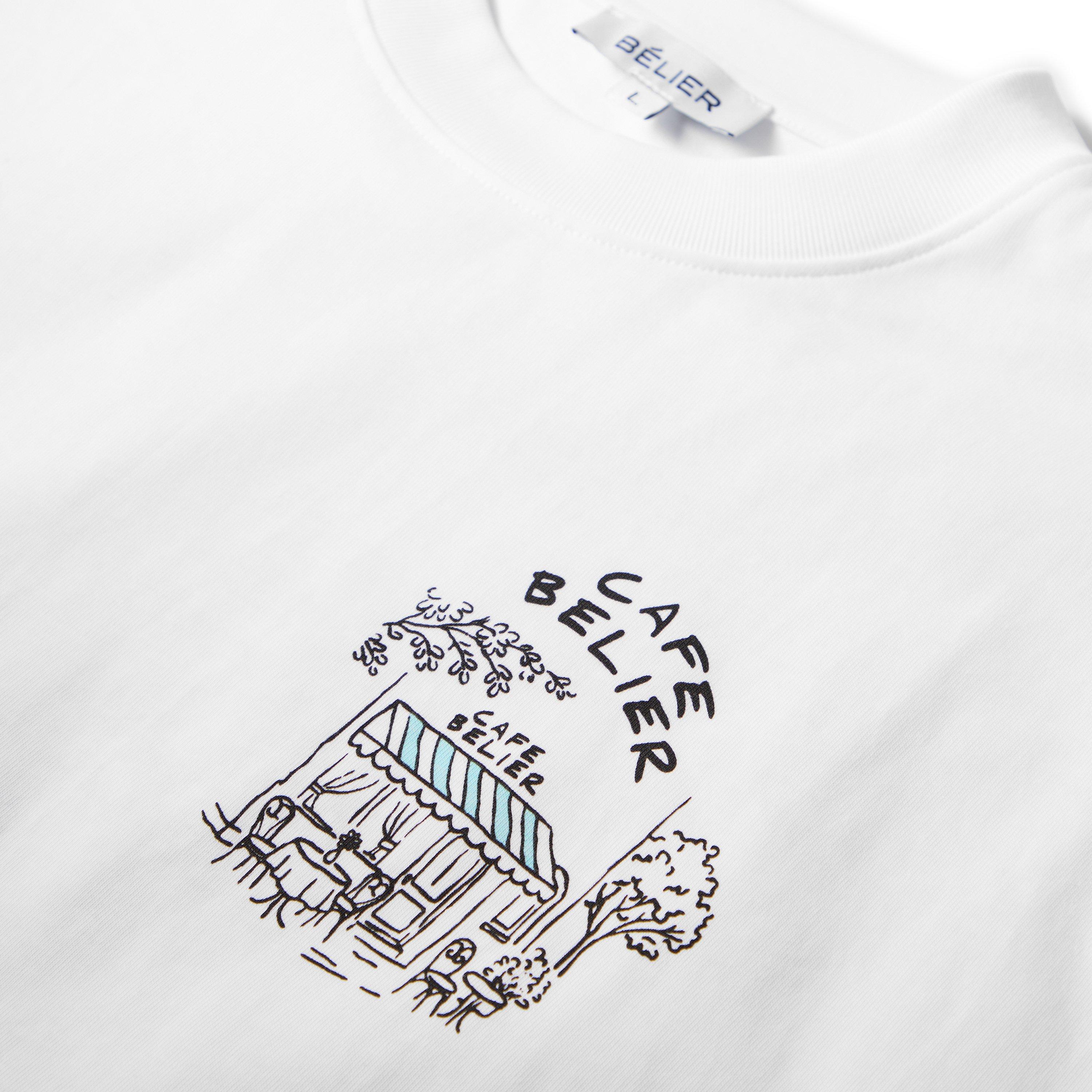 White - BELIER - Men's T-Shirt - 5