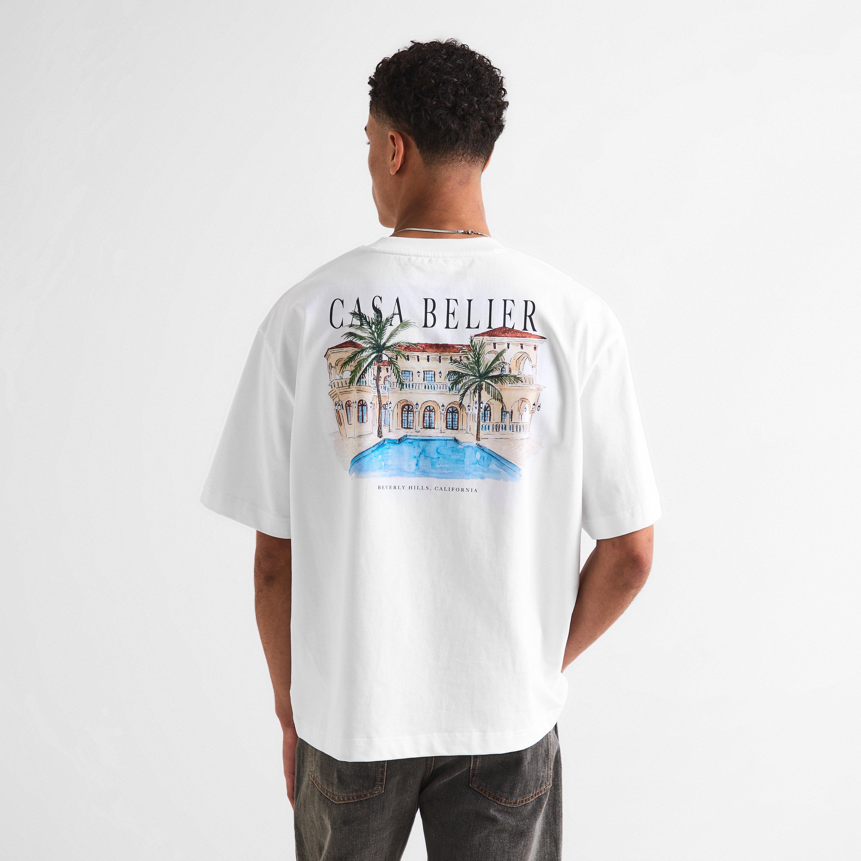 White - BELIER - Men's T-Shirt - 4