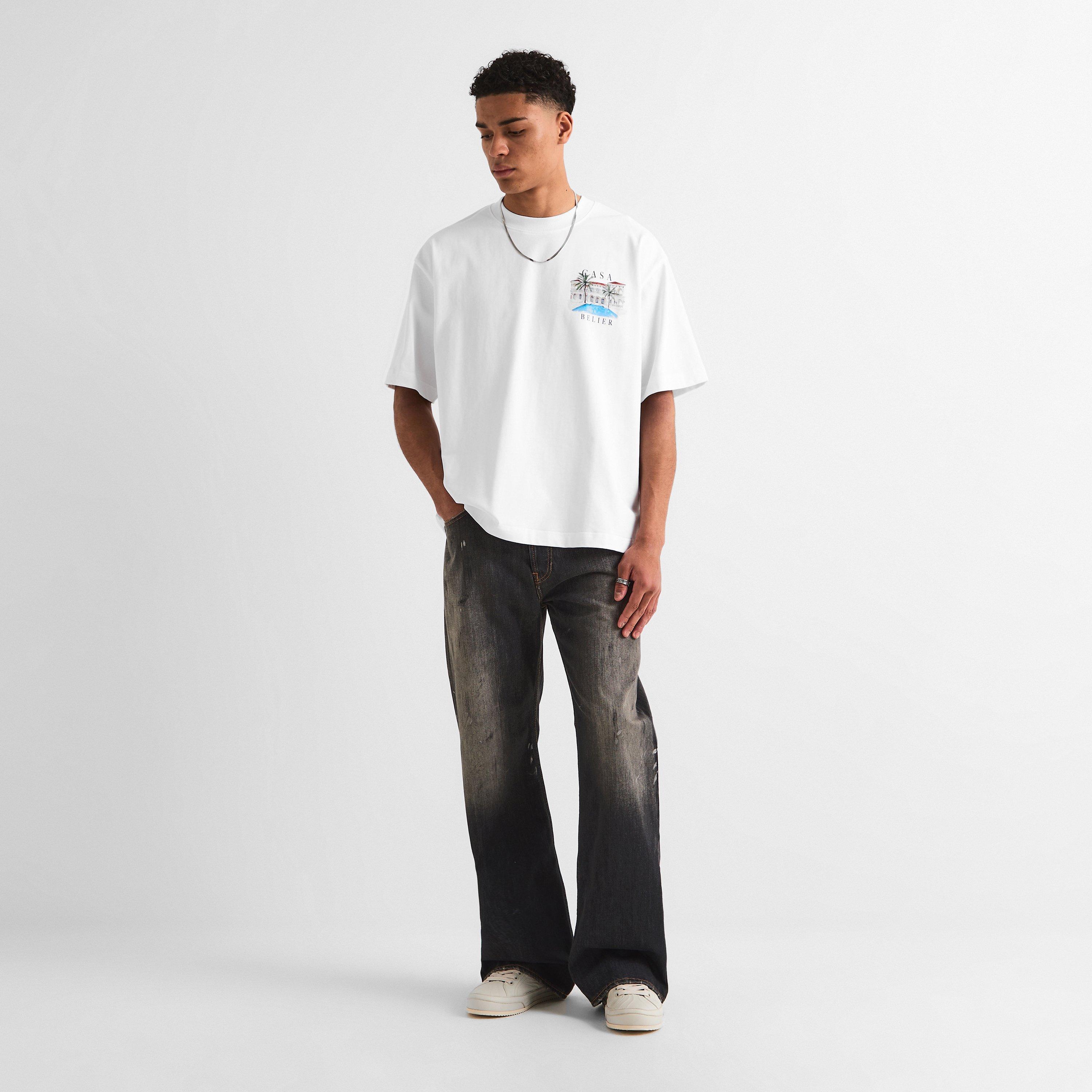 White - BELIER - Men's T-Shirt - 6