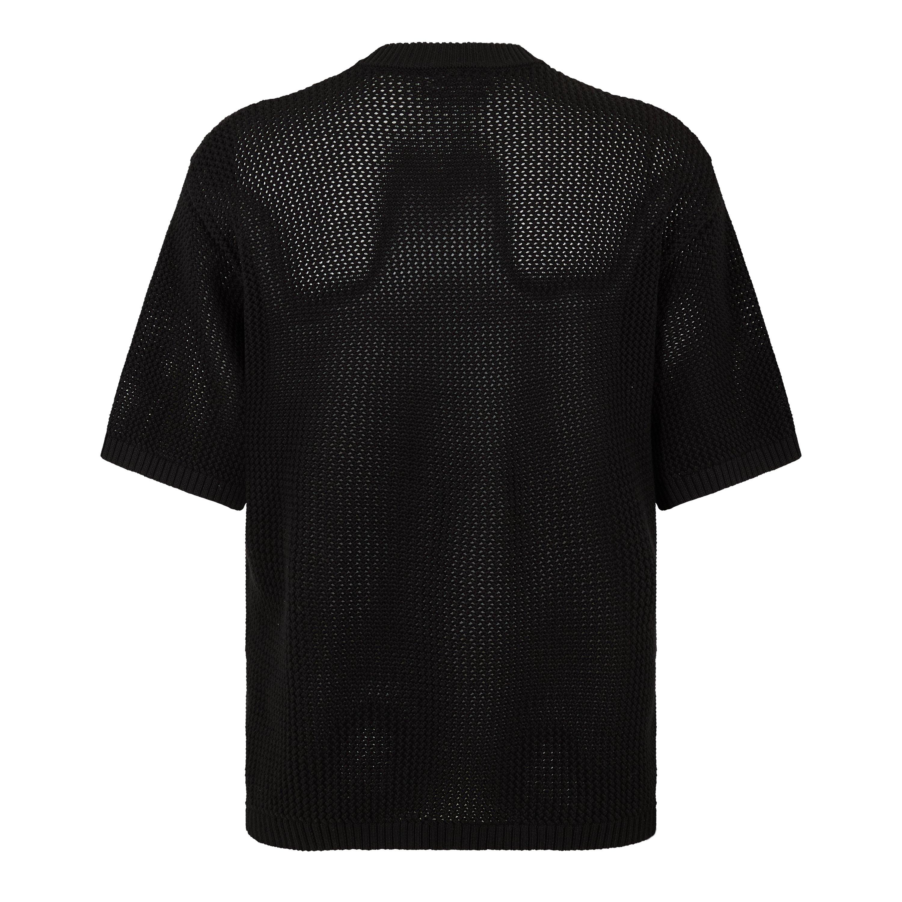 Black - BELIER - BELIER Crochet Tee Sn62 - 2