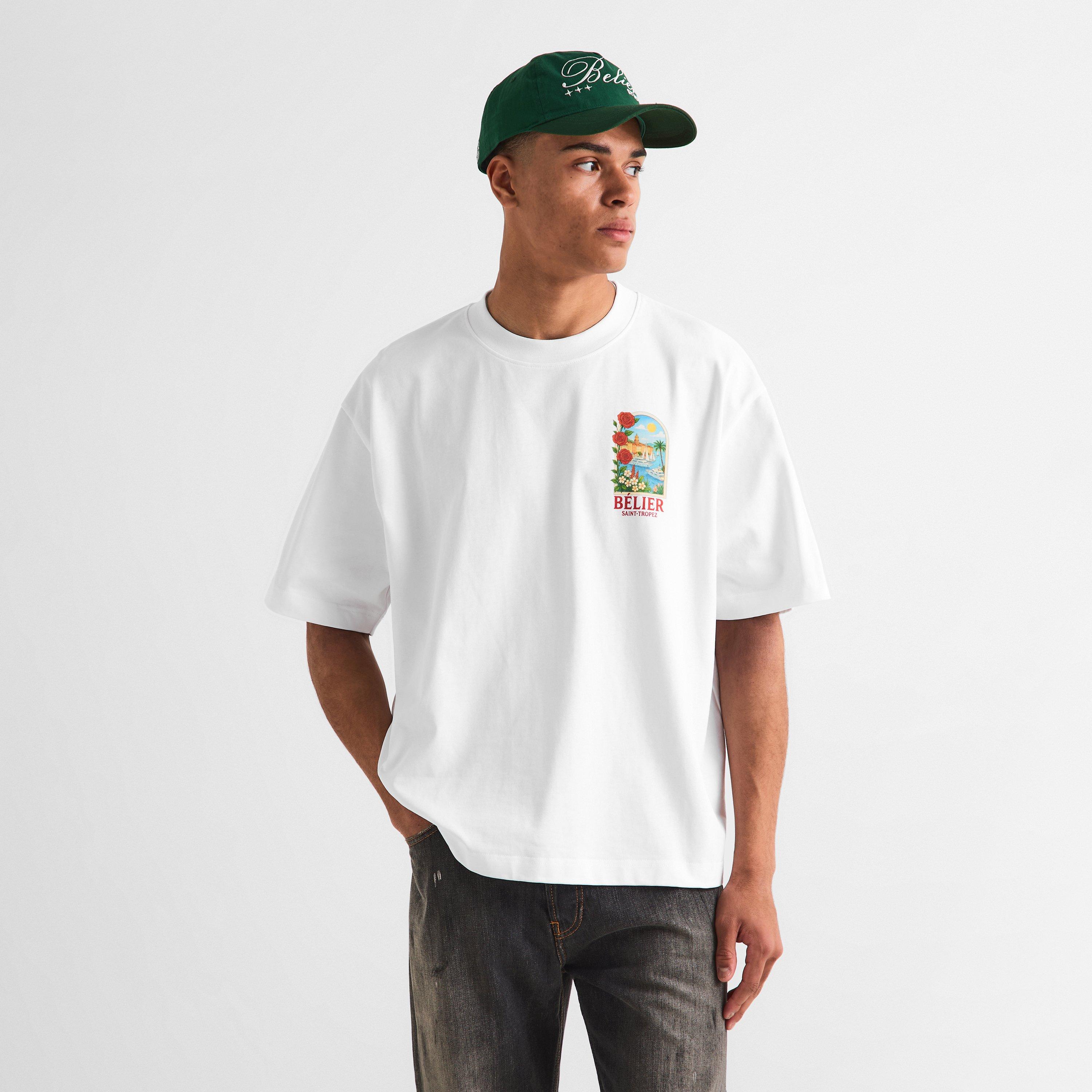 White - BELIER - Men's T-Shirt - 3