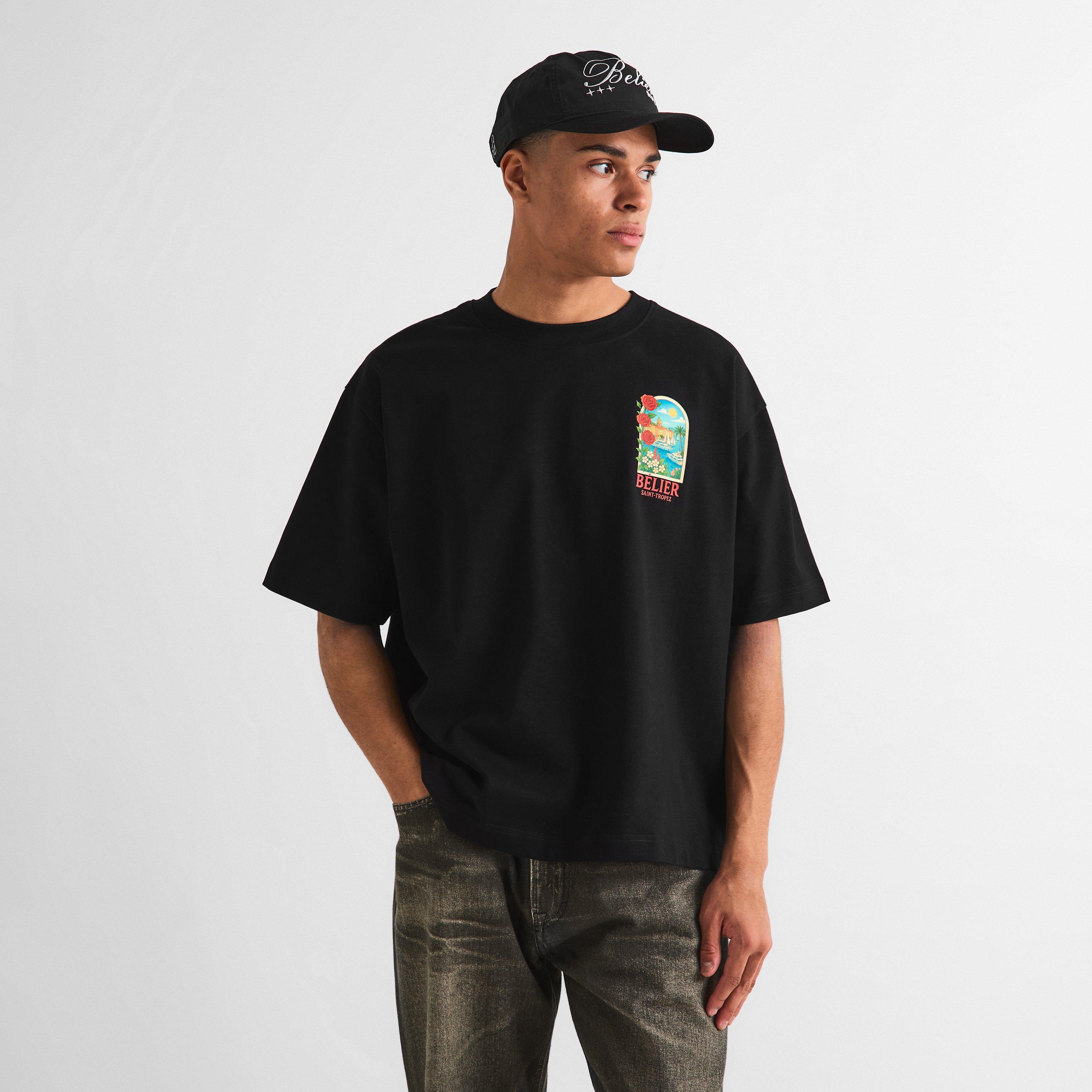 Black - BELIER - Men's T-Shirt - 3