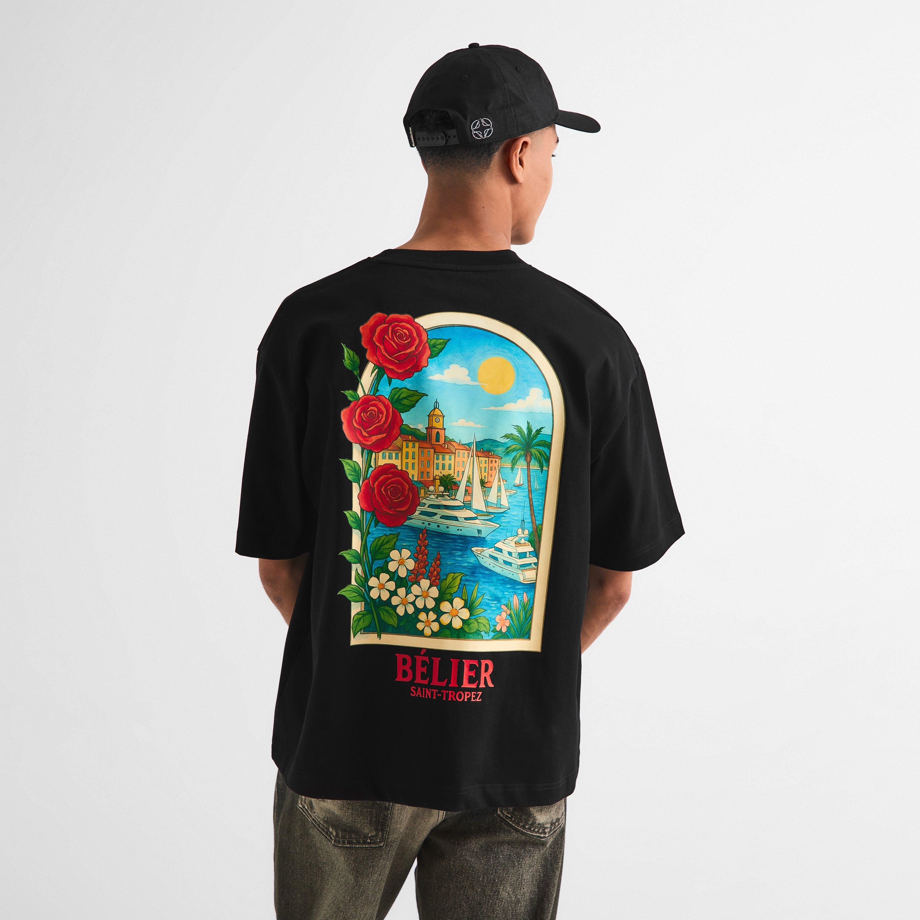 Black - BELIER - Men's T-Shirt - 4