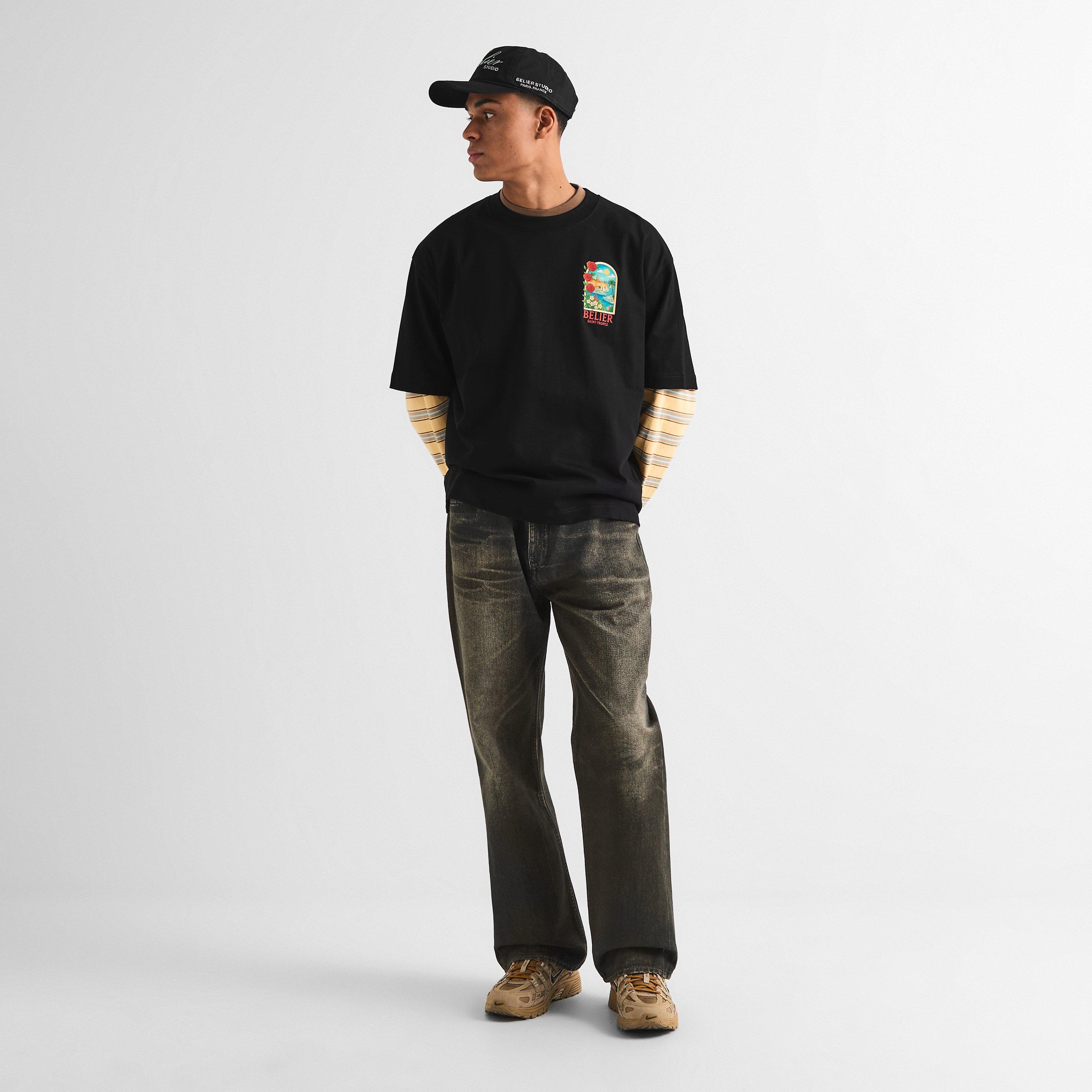 Black - BELIER - Men's T-Shirt - 6