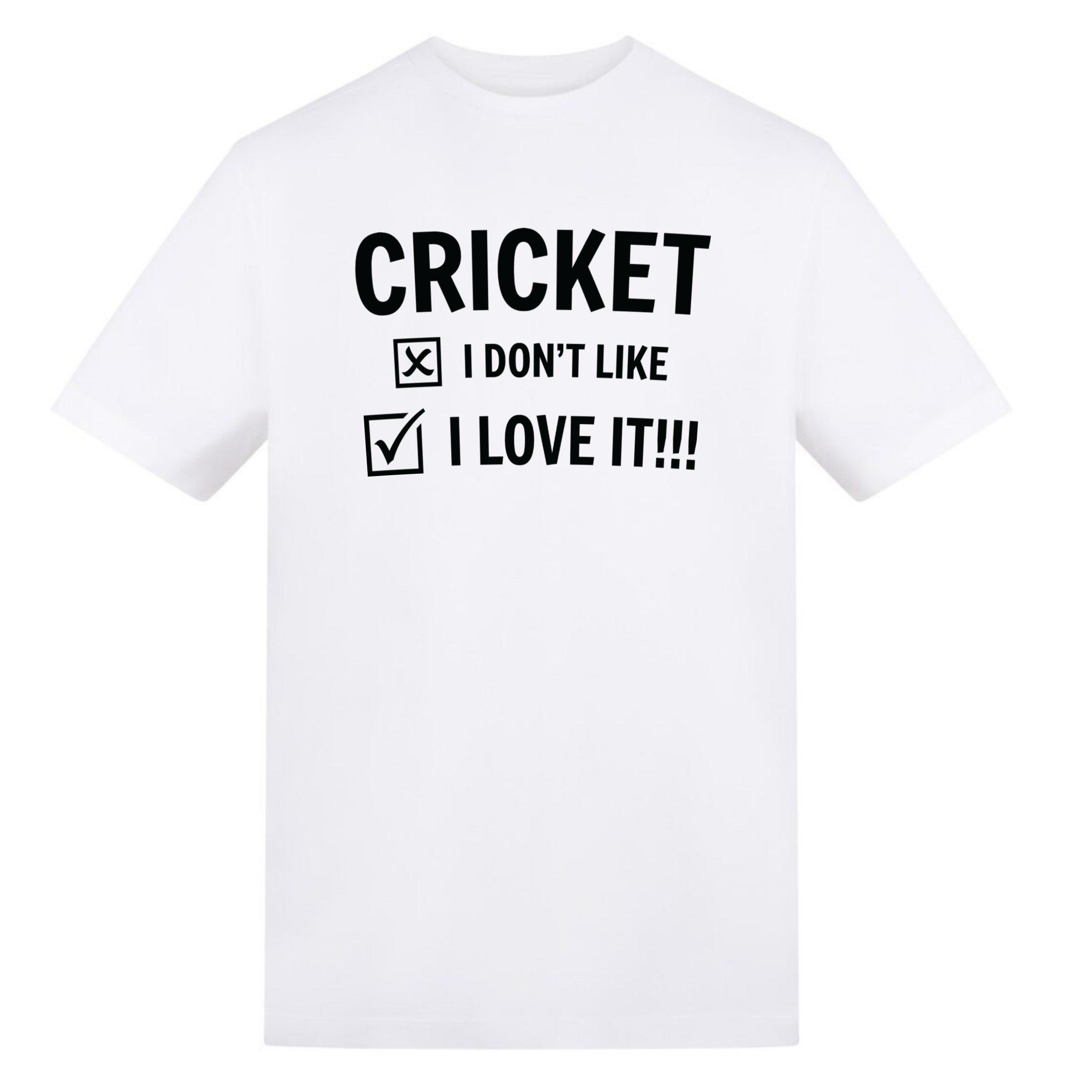 Printed Cricket Adults Tee