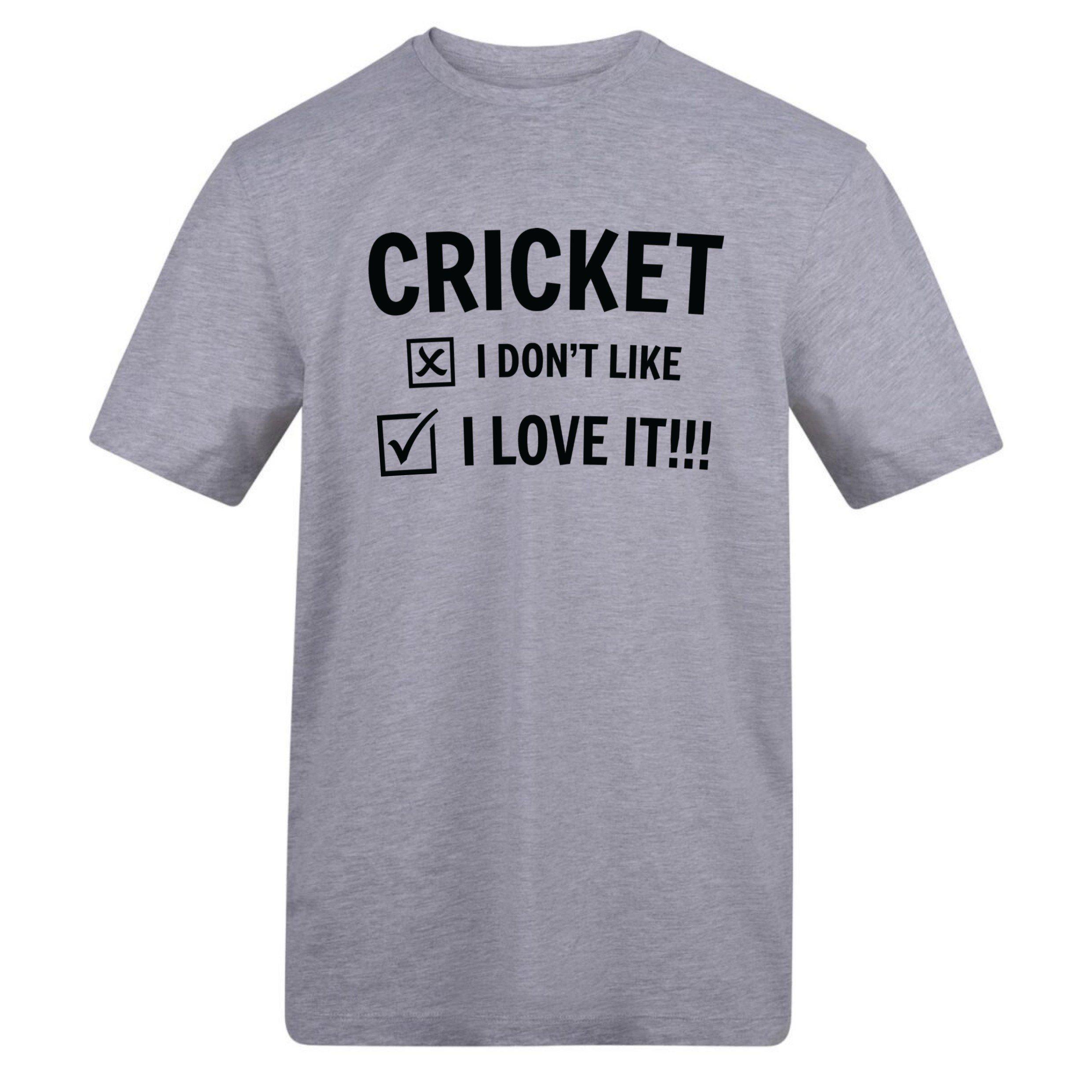 Printed Cricket Adults Tee