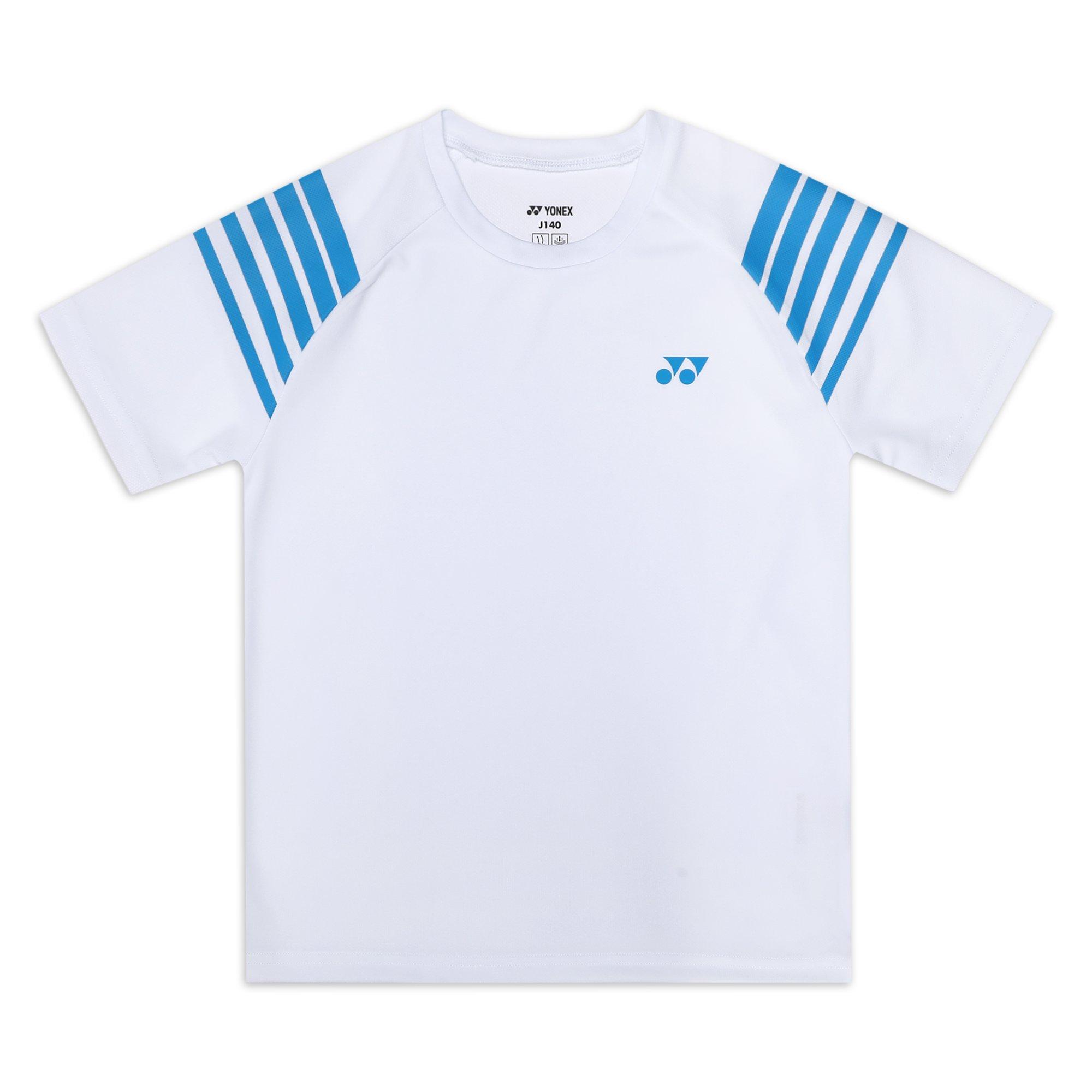 White - Yonex - Kids' Short Sleeve Performance T-Shirt