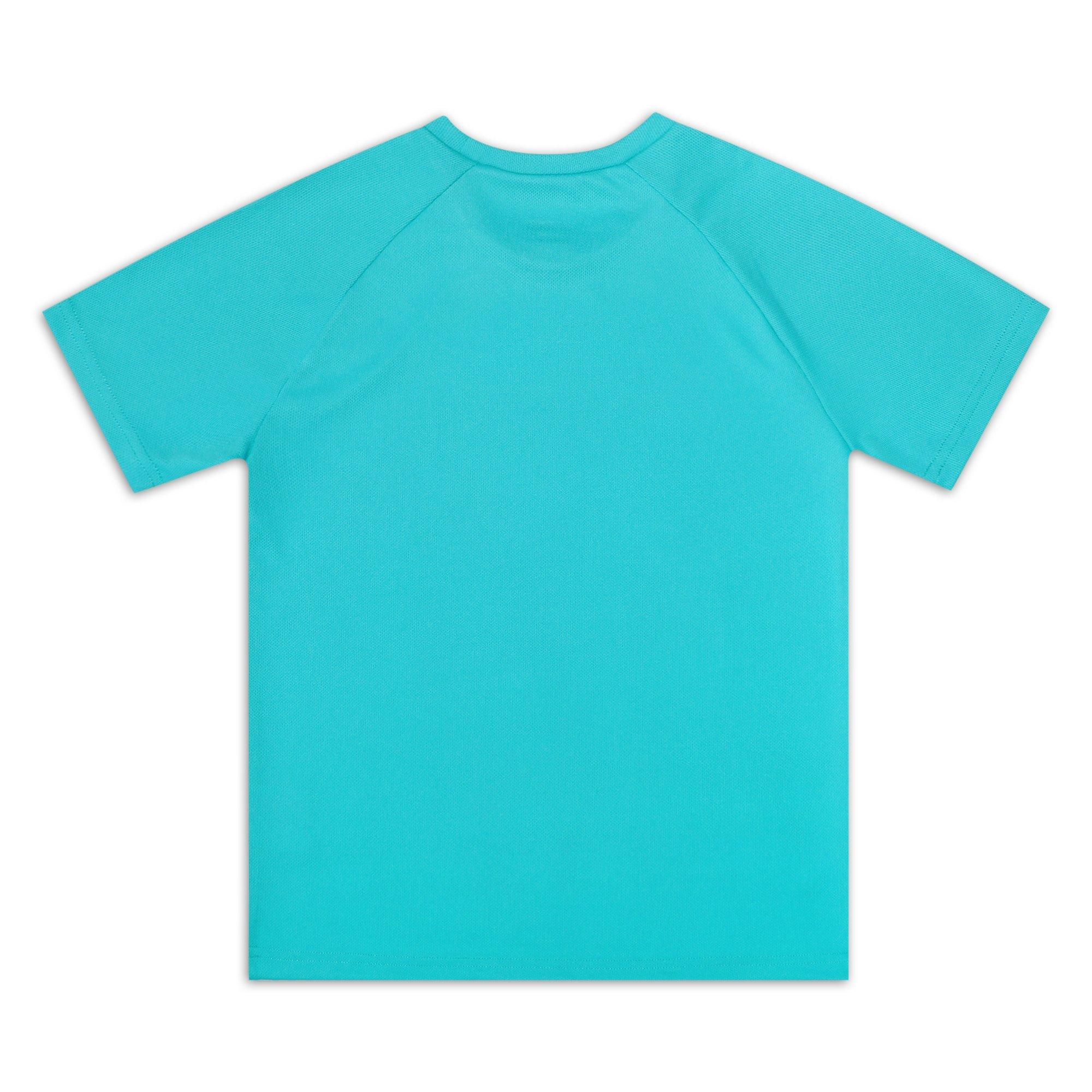 Peacock Blue - Yonex - Kids' Short Sleeve Performance T-Shirt - 2