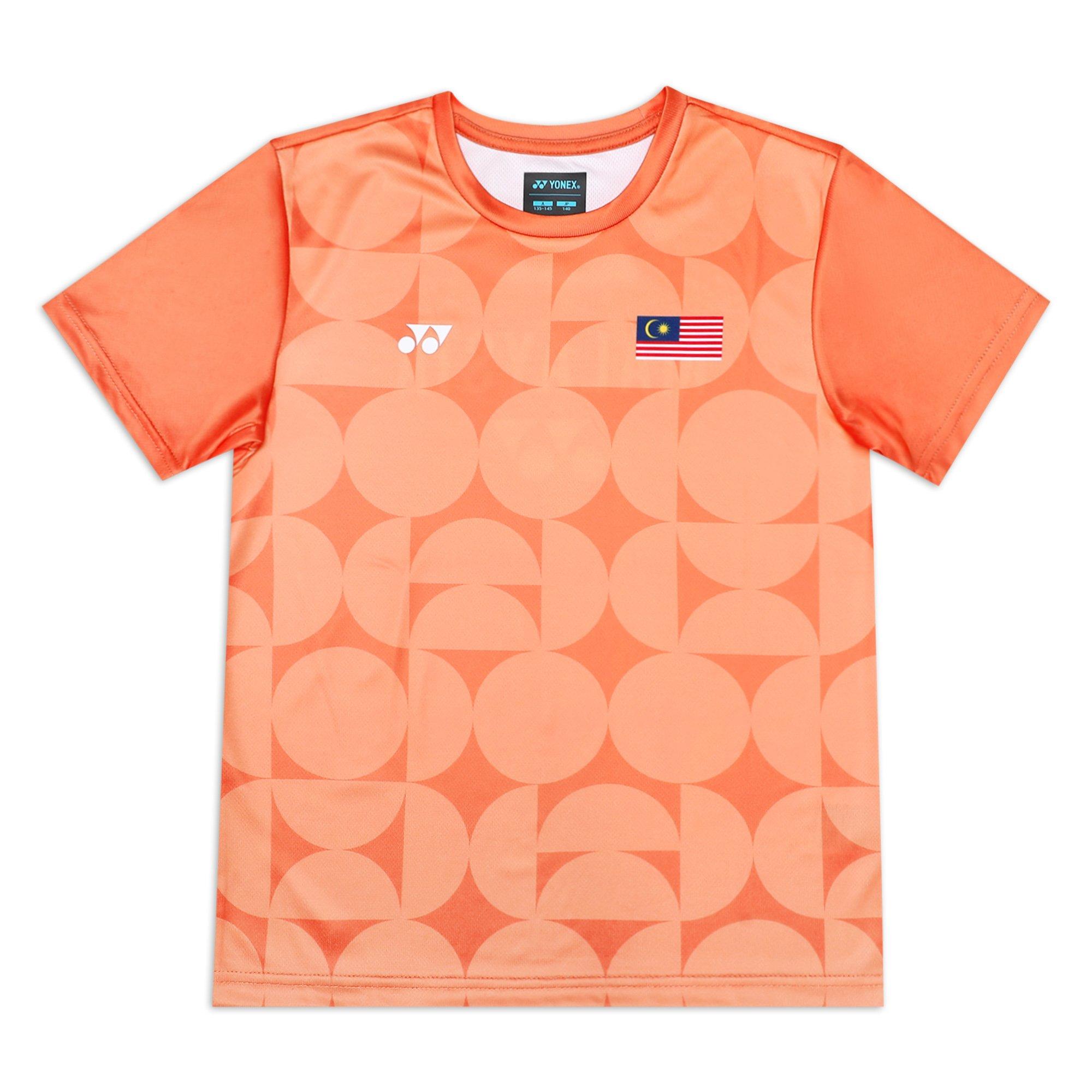 High Orange - Yonex - Kids' Short Sleeve Performance T-Shirt