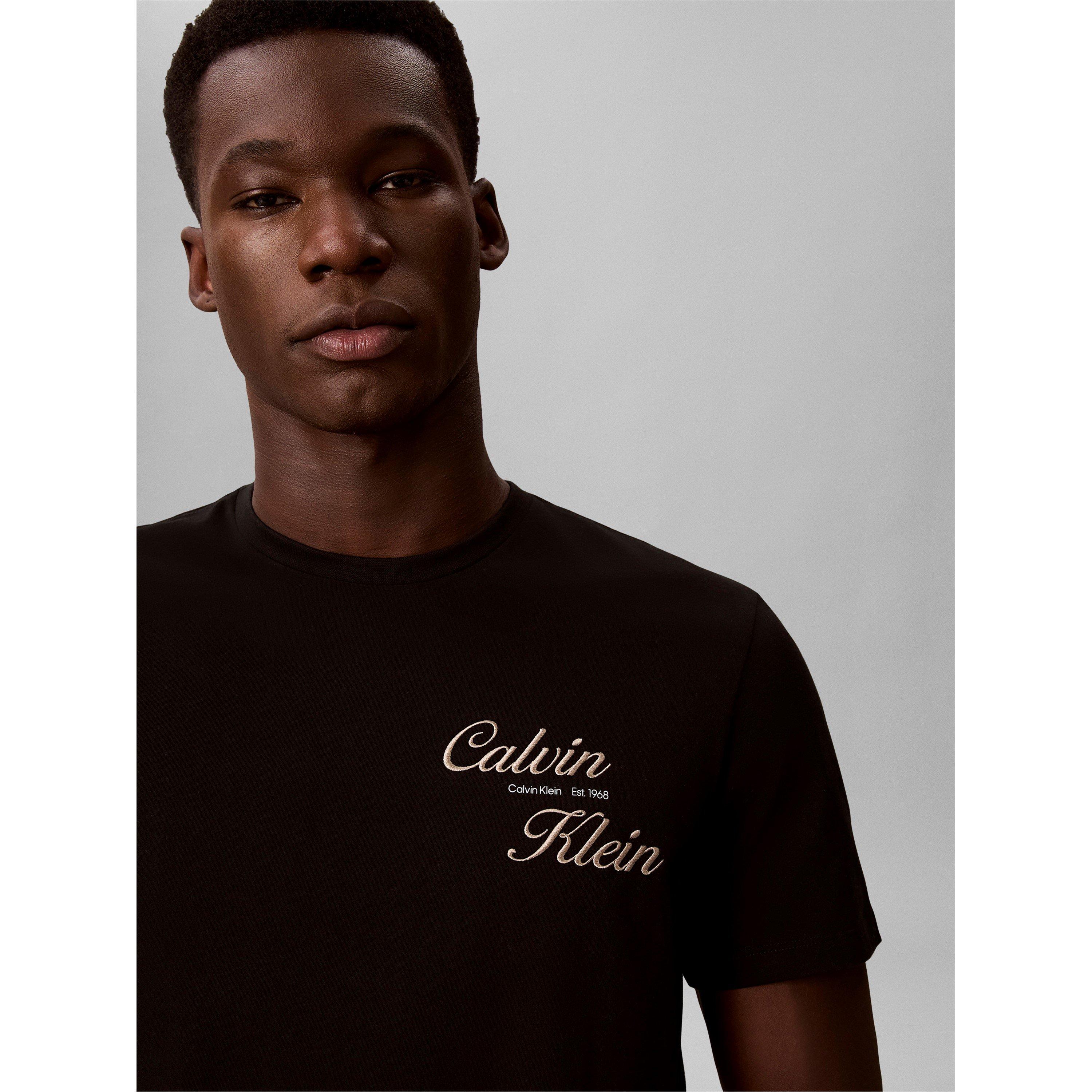 Black - Calvin Klein Jeans - Men's T-Shirt - 4