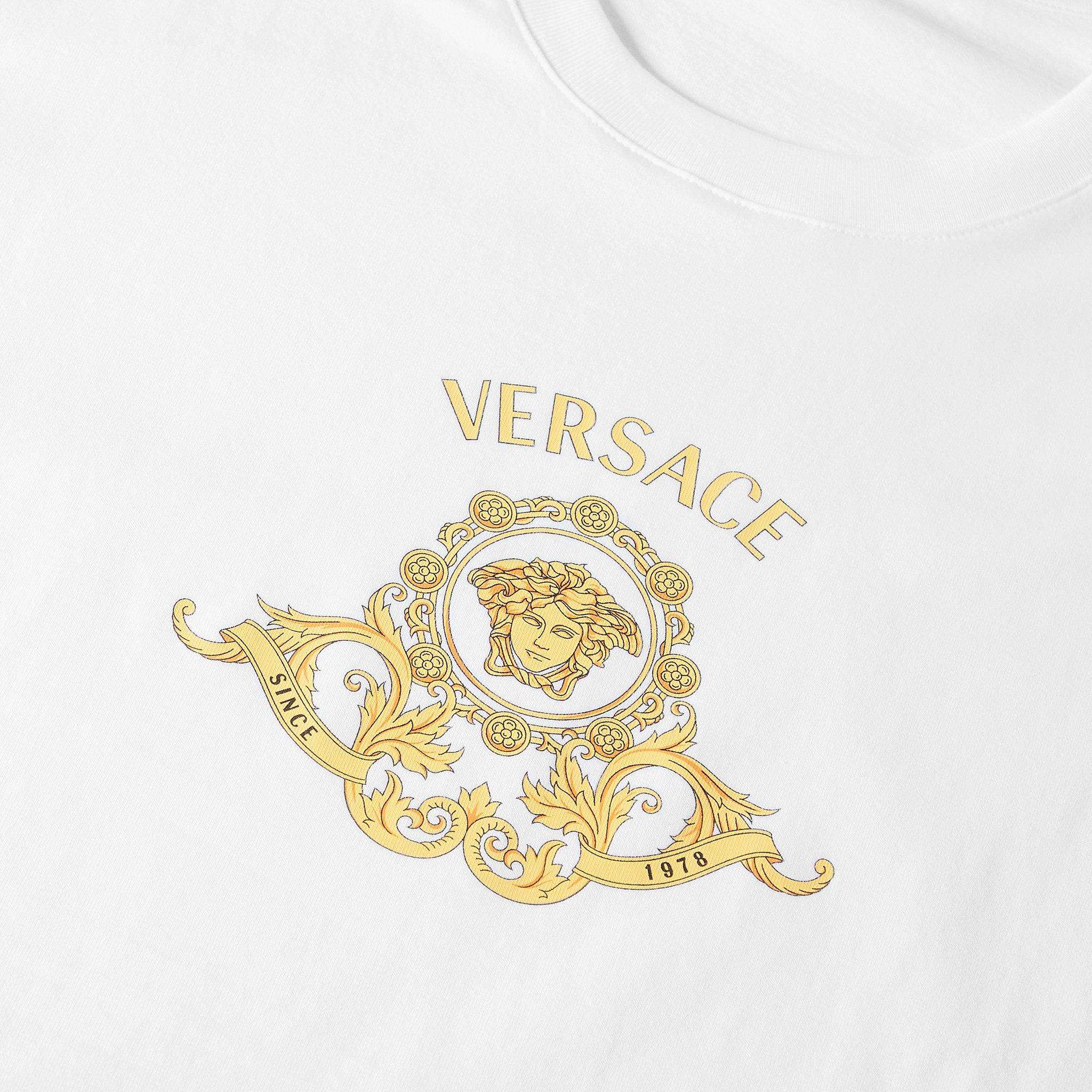 Optical White - Versace - Men's Medusa CrstT T-Shirt - 5