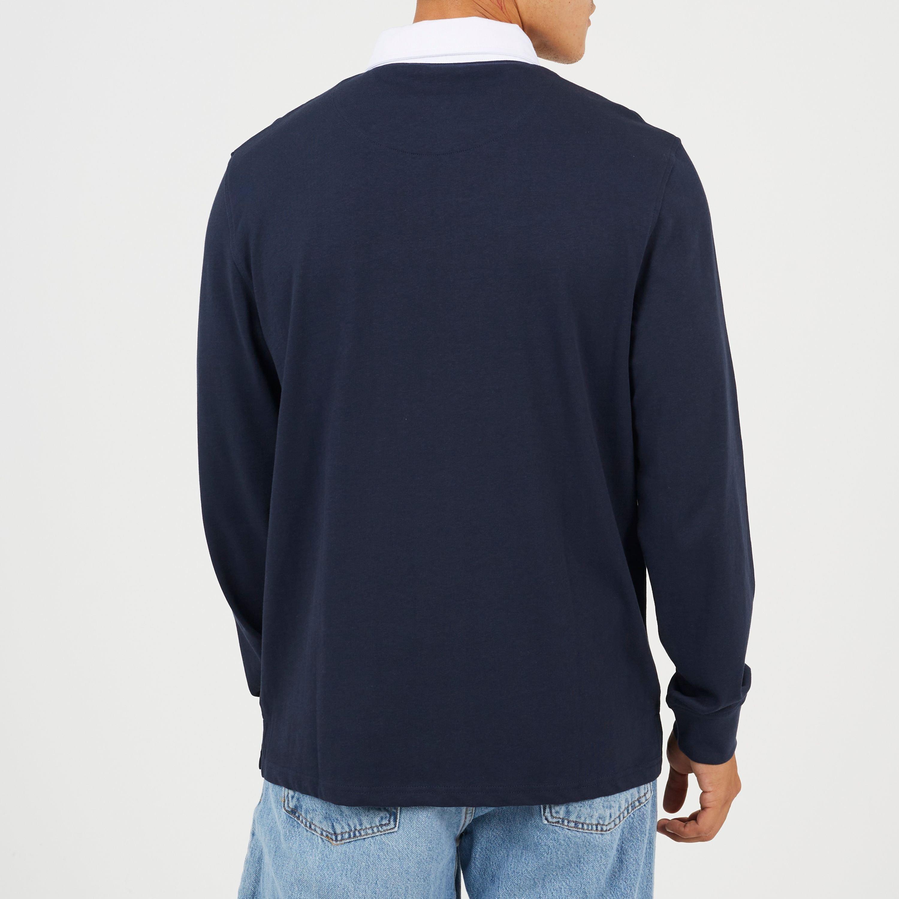 Navy/Optic - Brave Soul - Rugby Shirt Sn62 - 2