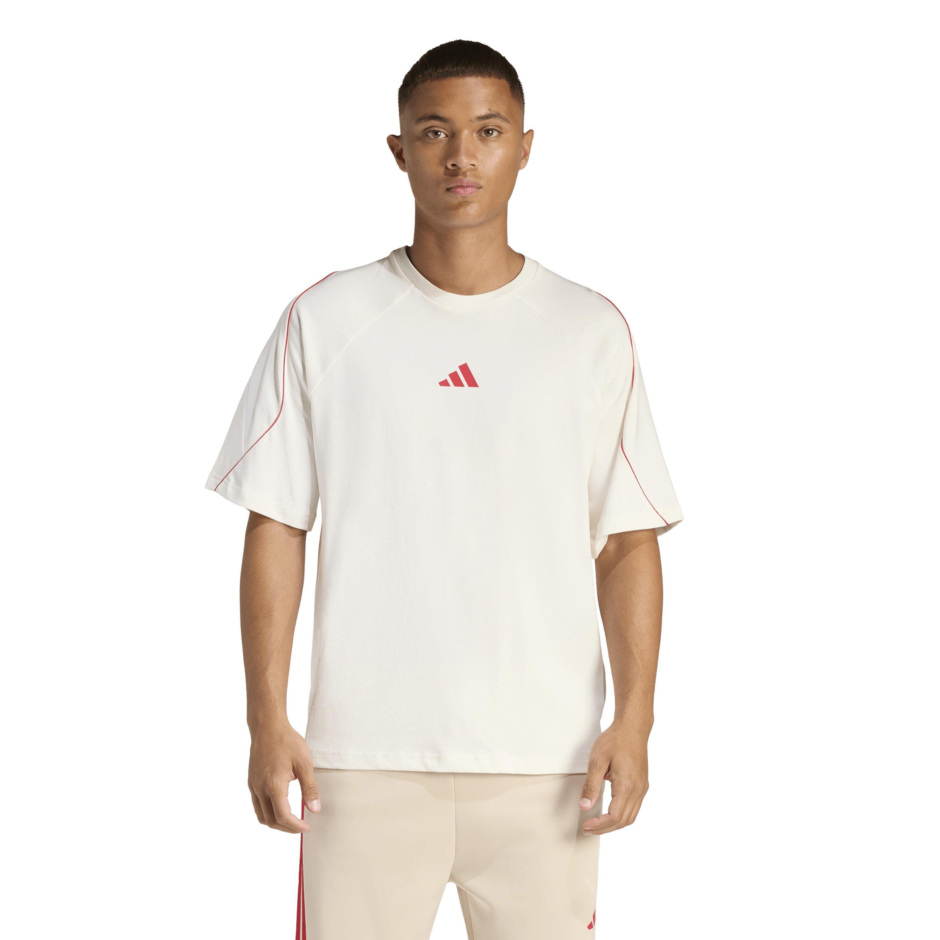 White/Pure Ruby - adidas - Stadium T-Shirt - 2