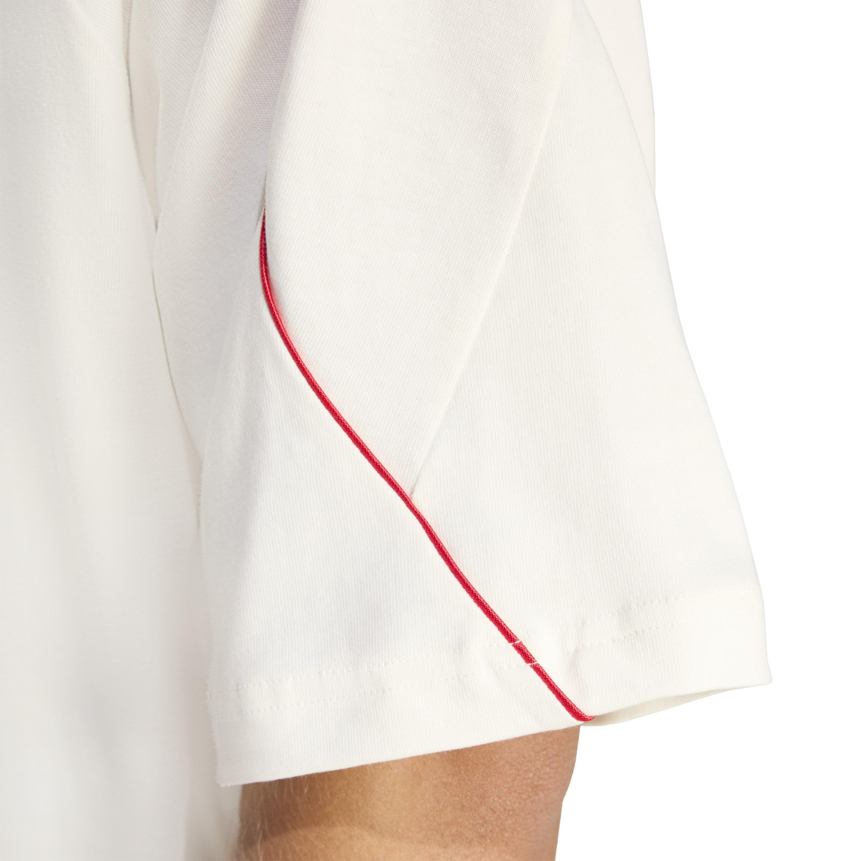 White/Pure Ruby - adidas - Stadium T-Shirt - 5