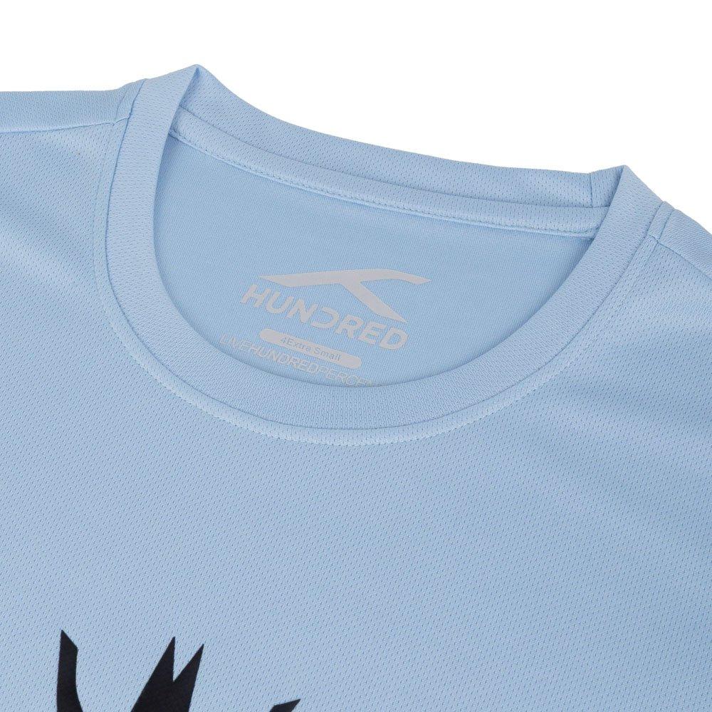 Blue - Hundred - Kids' Short Sleeve Performance T-Shirt - 3