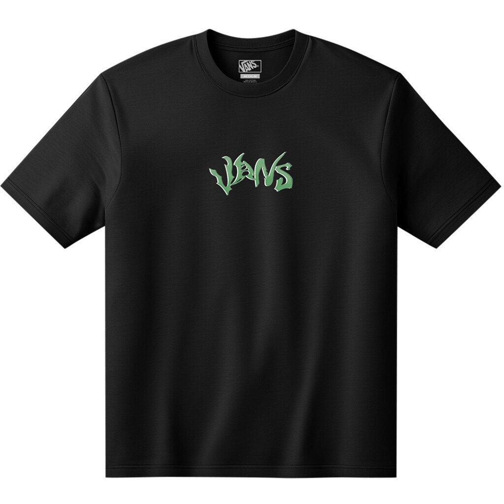 Black - Vans - Vans Wild Circle Tee Sn63 - 1