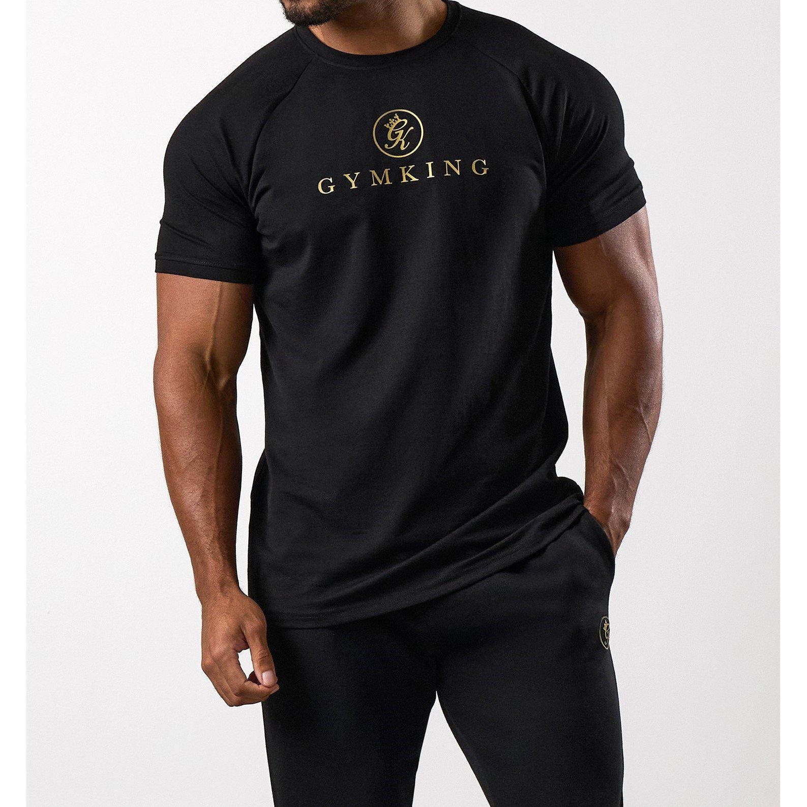 Crno/Zlato - Gym King - Gym King Pro Tee - 3