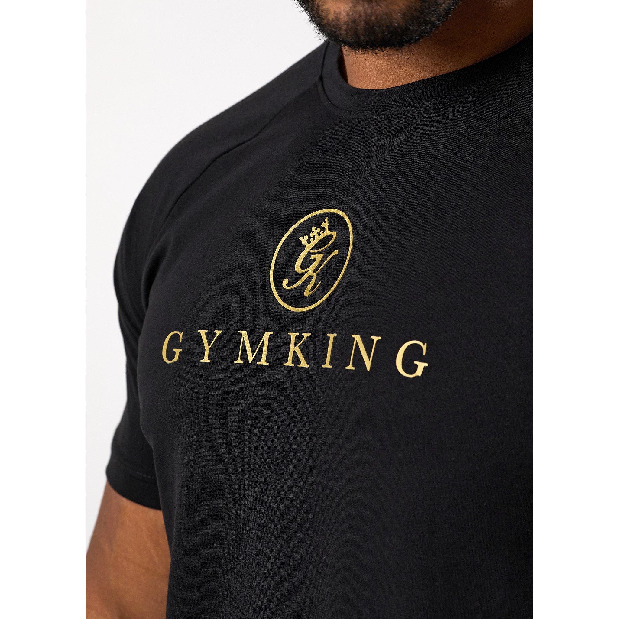 Crno/Zlato - Gym King - Gym King Pro Tee - 5