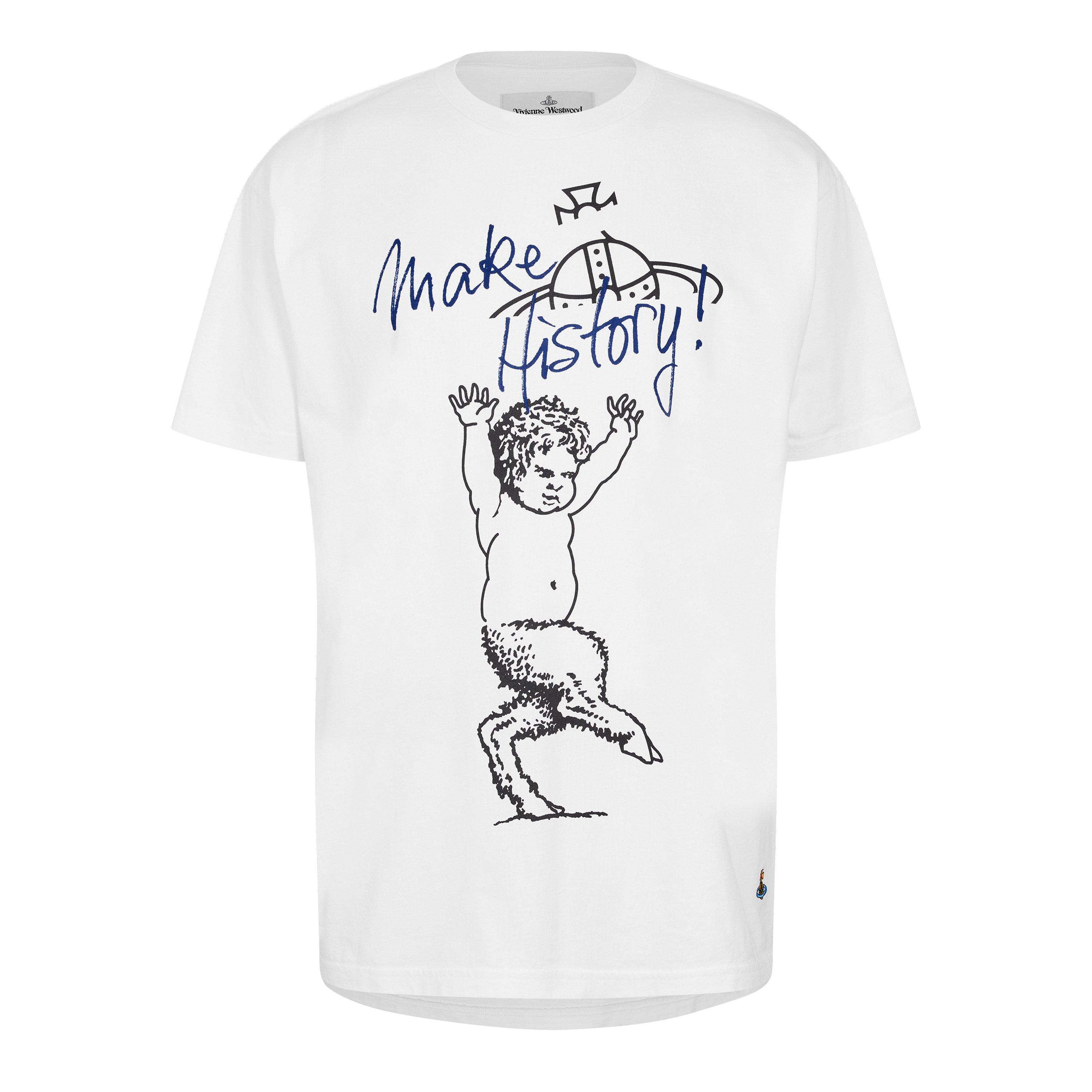 Vivienne Westwood Men's Viv Fawn T-Shirt - White - XL