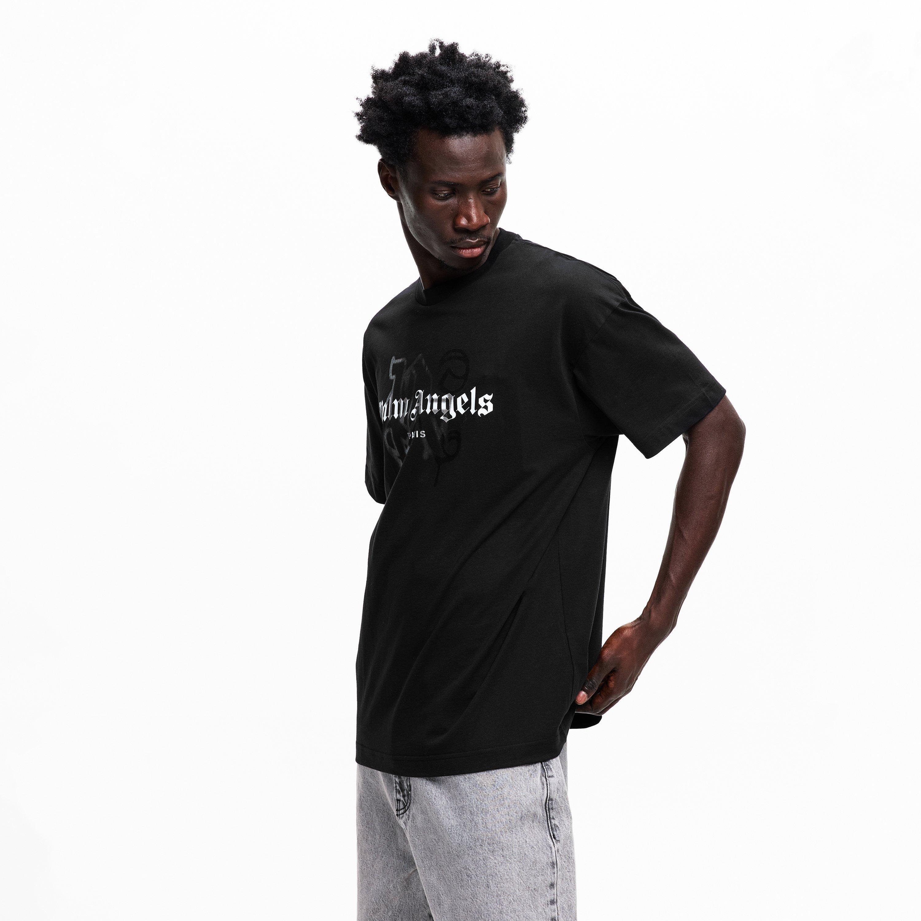 Negro Negro - Palm Angels - Men's Ny Mono T-Shirt - 3