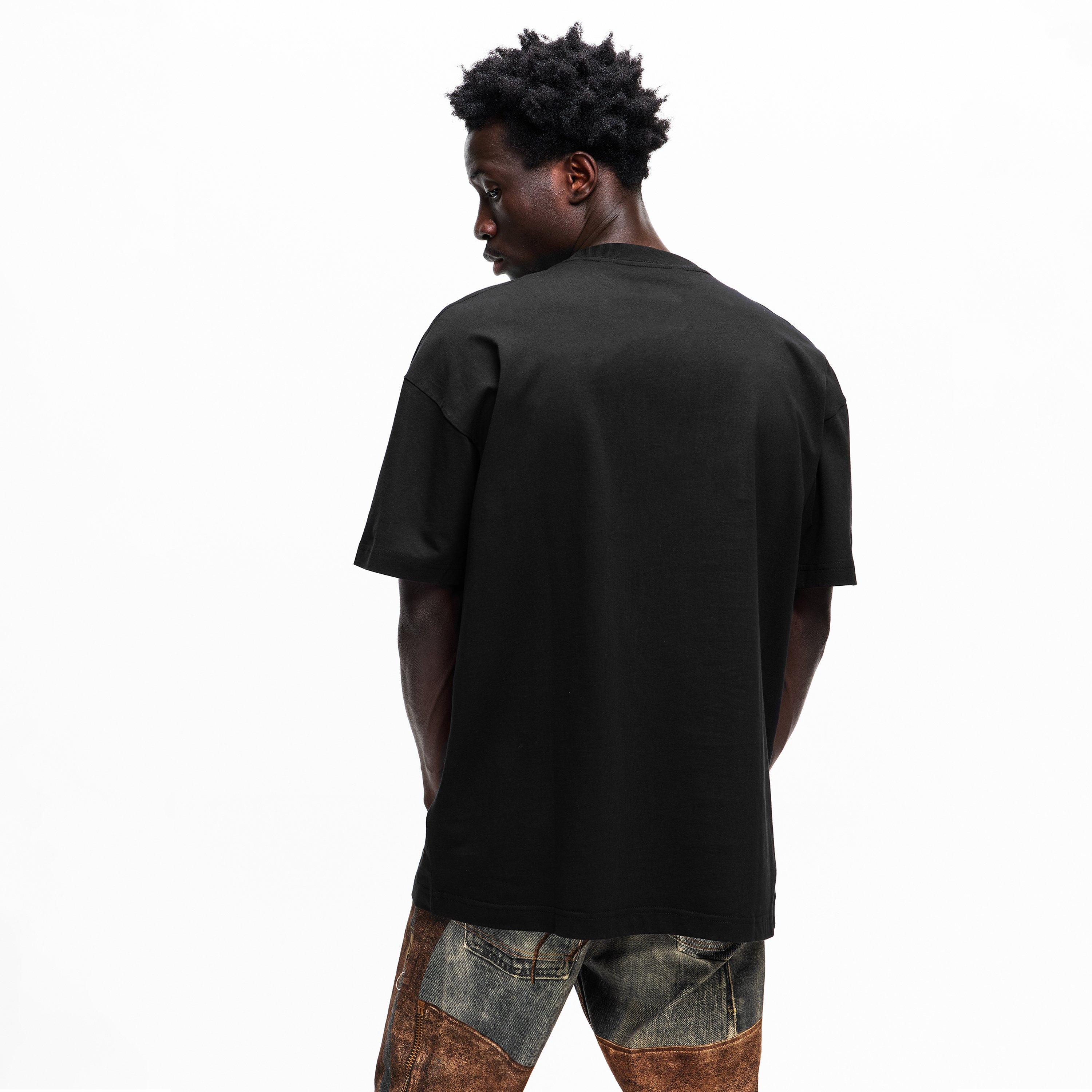 Black Orange - Palm Angels - Palm Roma Mono Tee Sn99 - 4