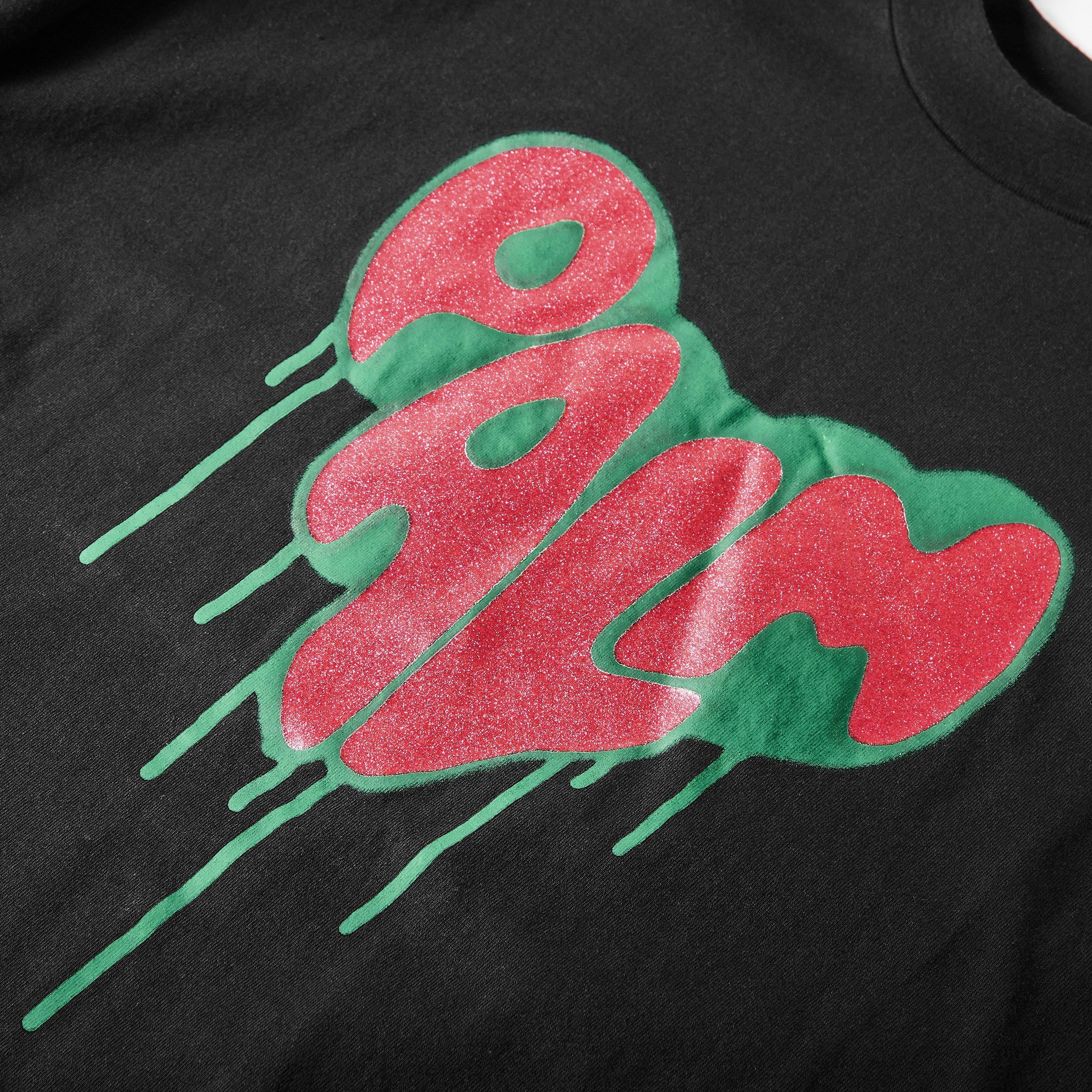 Black Fuchsia - Palm Angels - Men's Stars Vint T-Shirt - 3