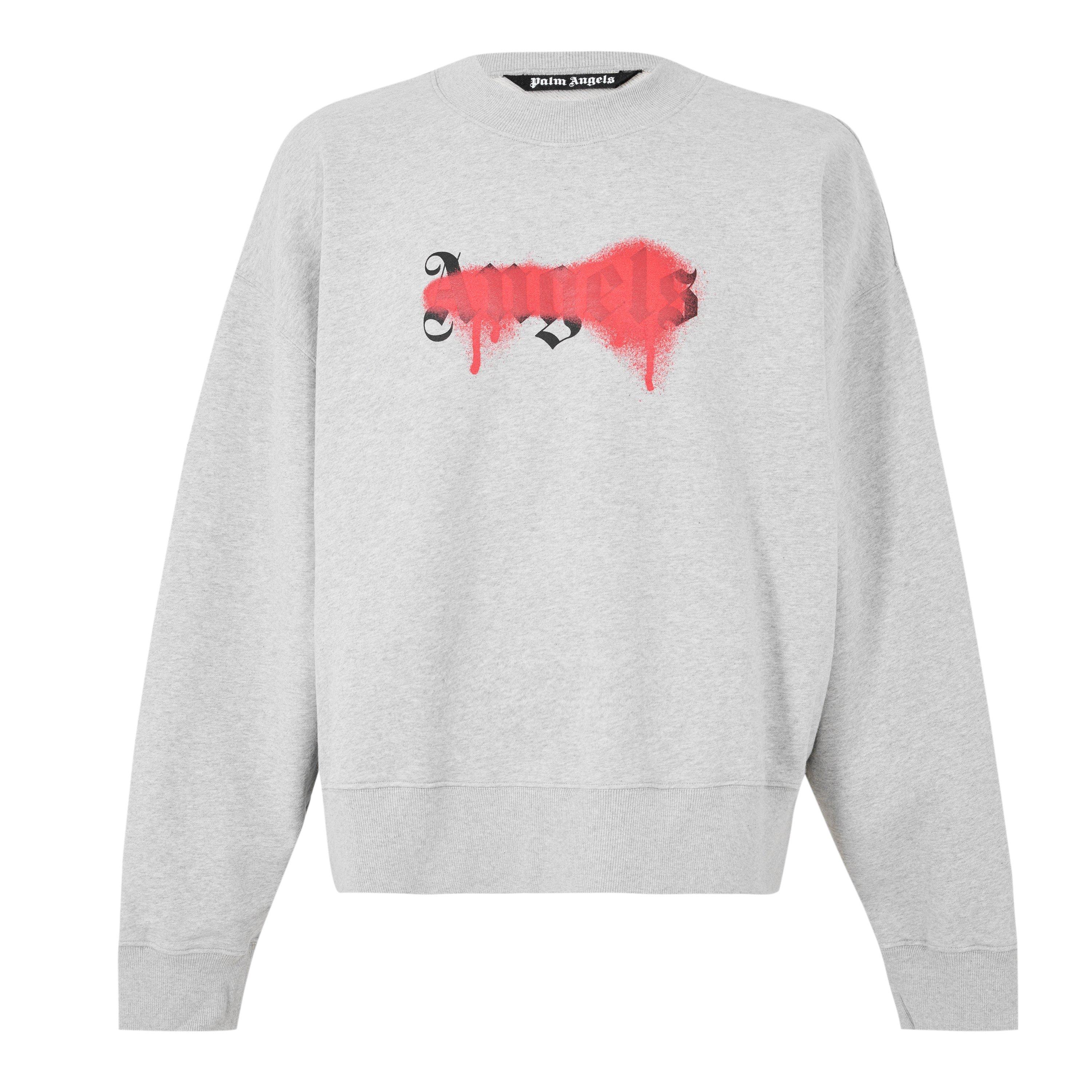 Grey Red - Palm Angels - Men's Sketchy T-Shirt - 1