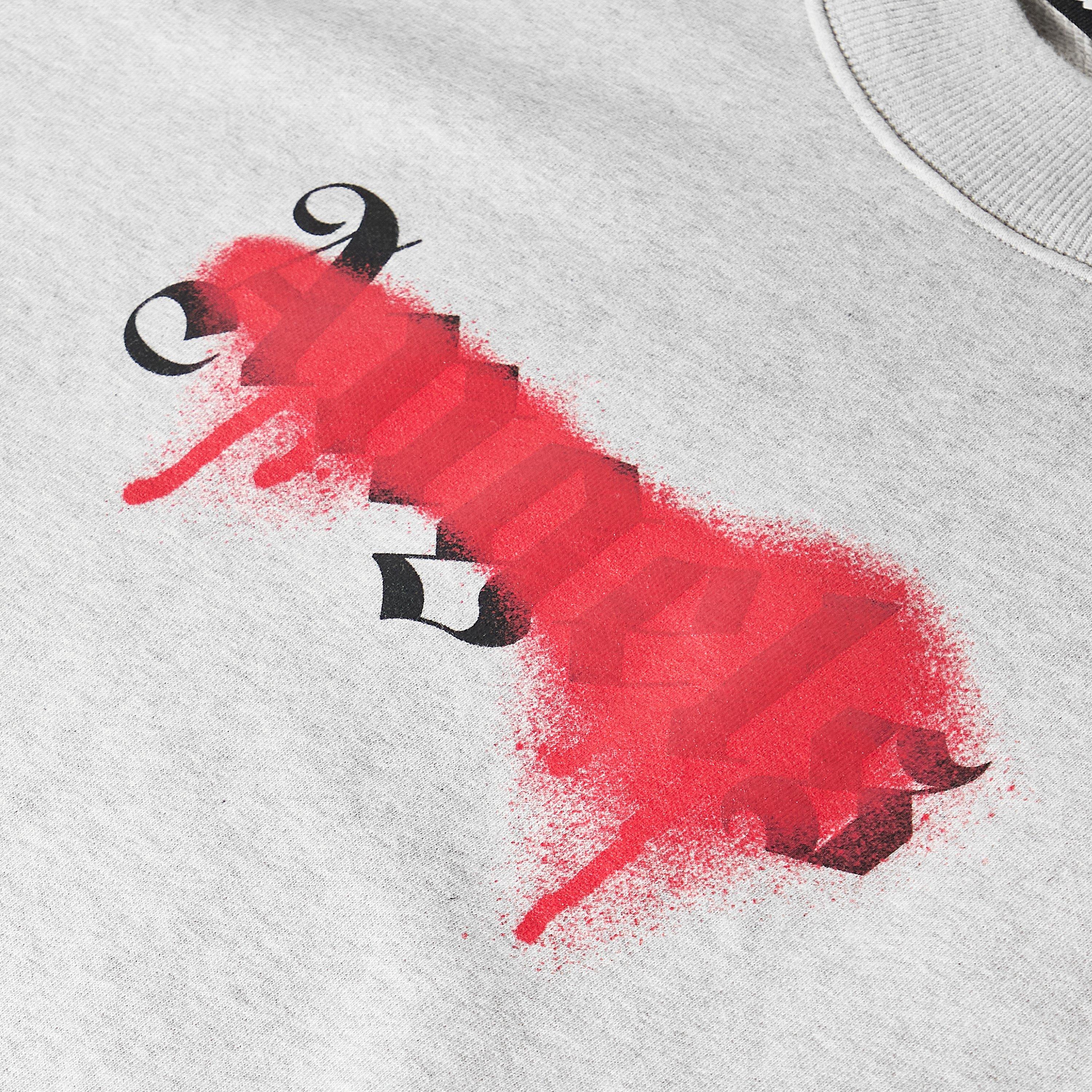 Grey Red - Palm Angels - Men's Sketchy T-Shirt - 5