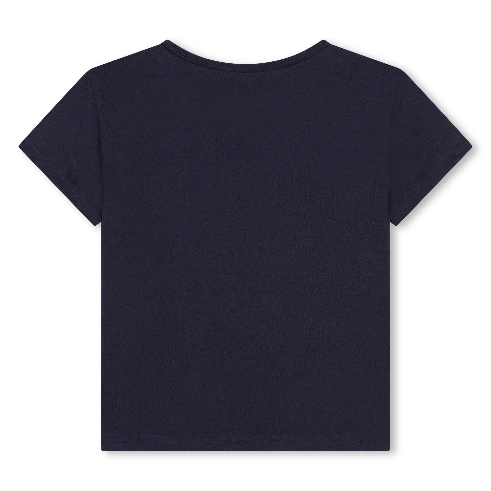Navy 85T - Billieblush - Kids' Heart Logo Regular Fit T-Shirt - 2
