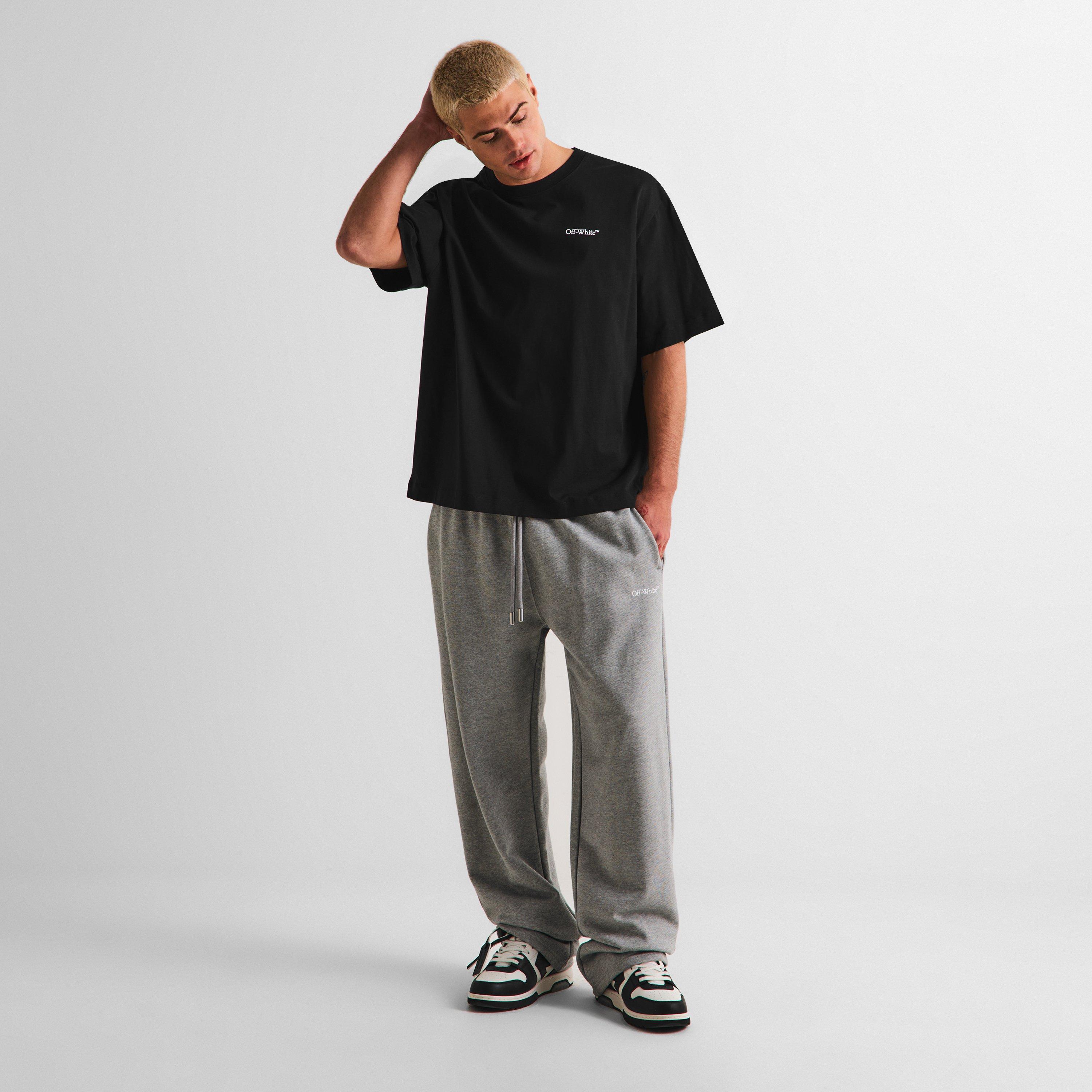 Black - Off White - Men's T-Shirt - 6
