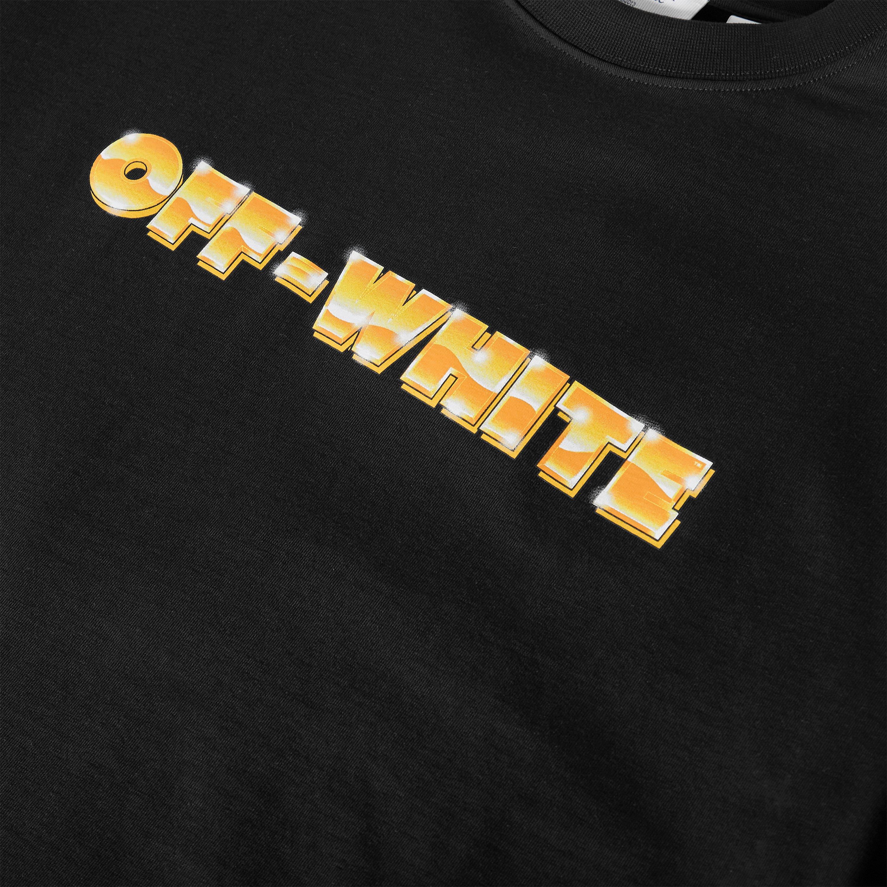 Black - Off White - Men's T-Shirt - 3