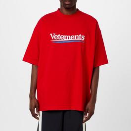 VETEMENTS Campaign Logo T Shirt