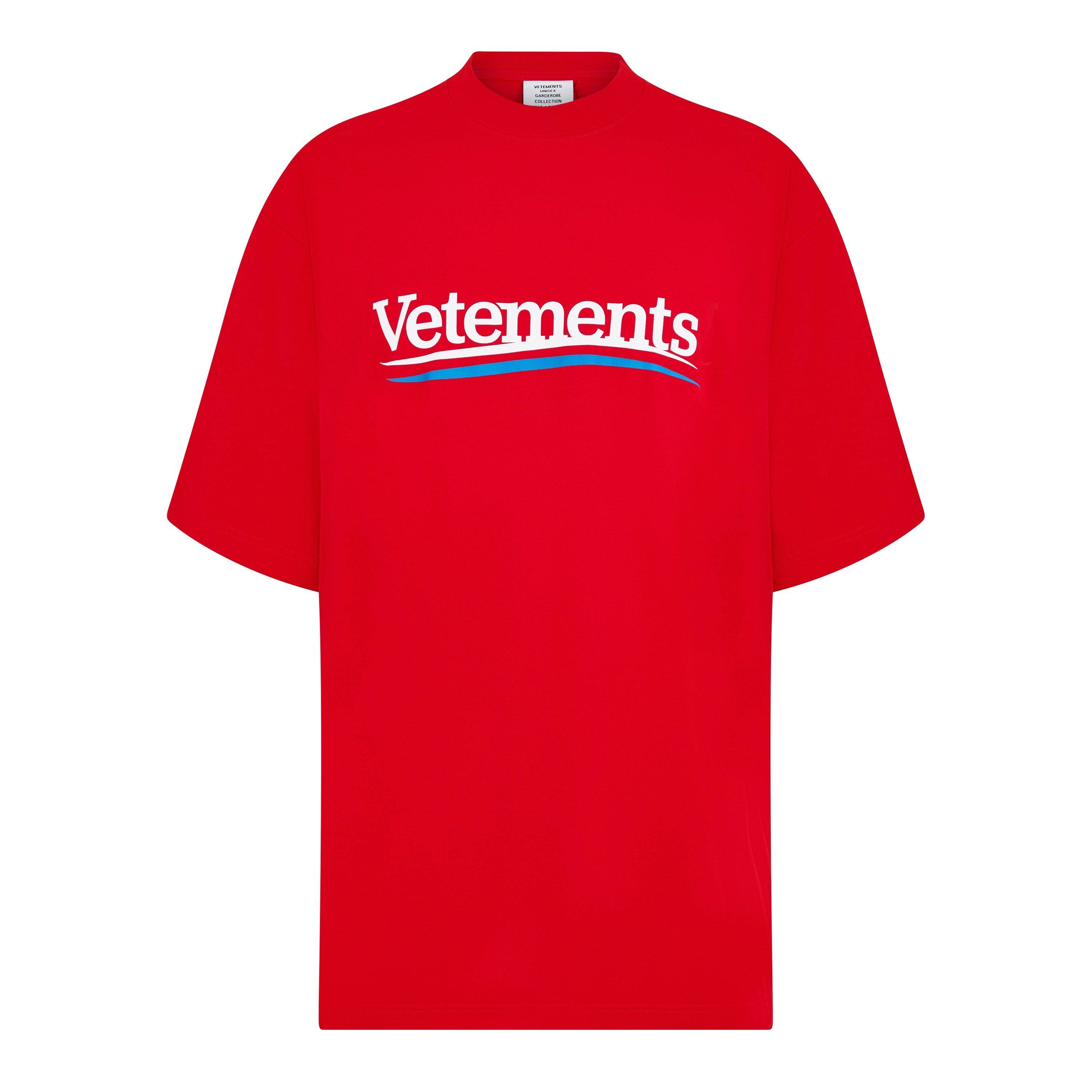 VETEMENTS | Campaign Logo T-Shirt | Oversized T-Shirts