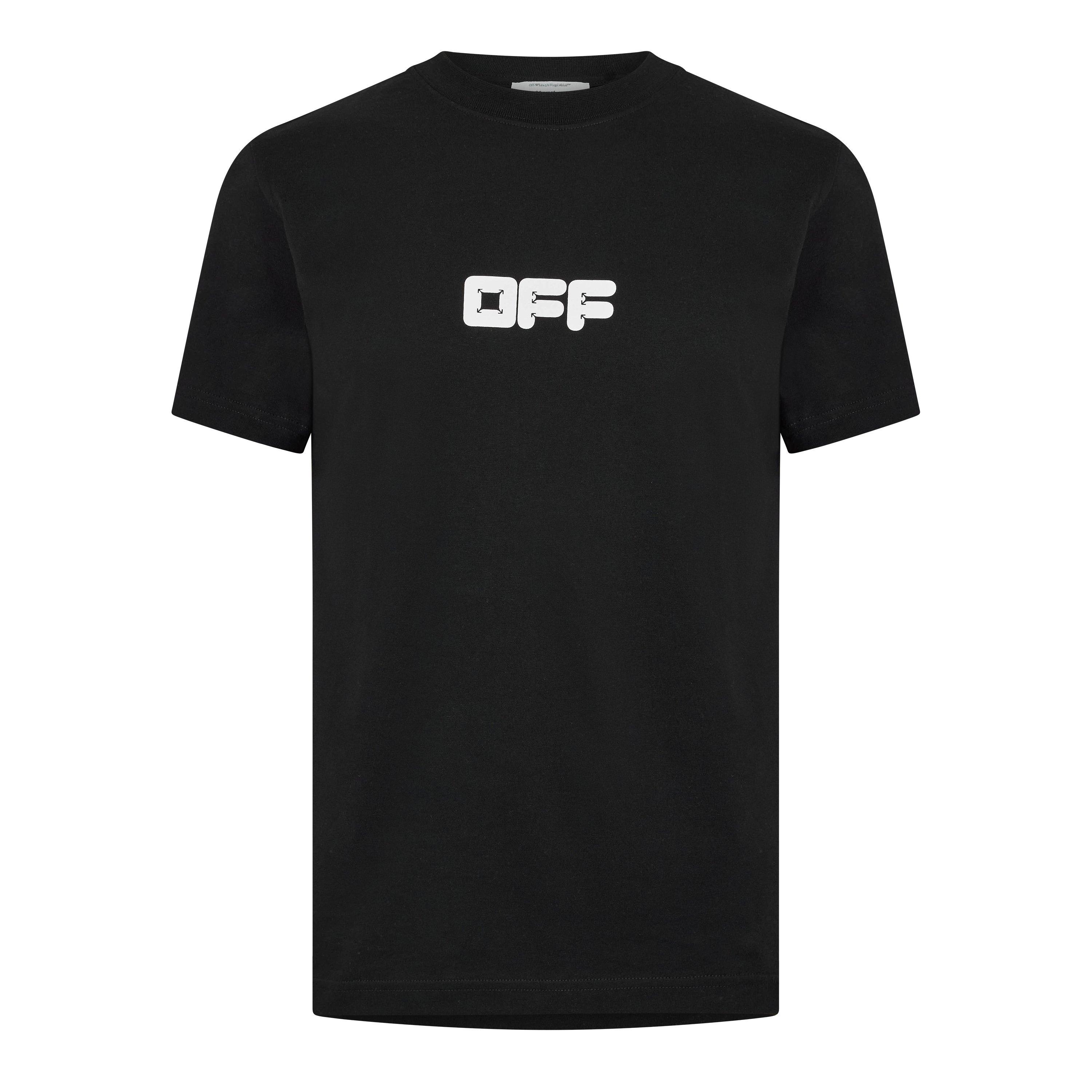 Off White Men's Slim Fit T-Shirt - Black - XS