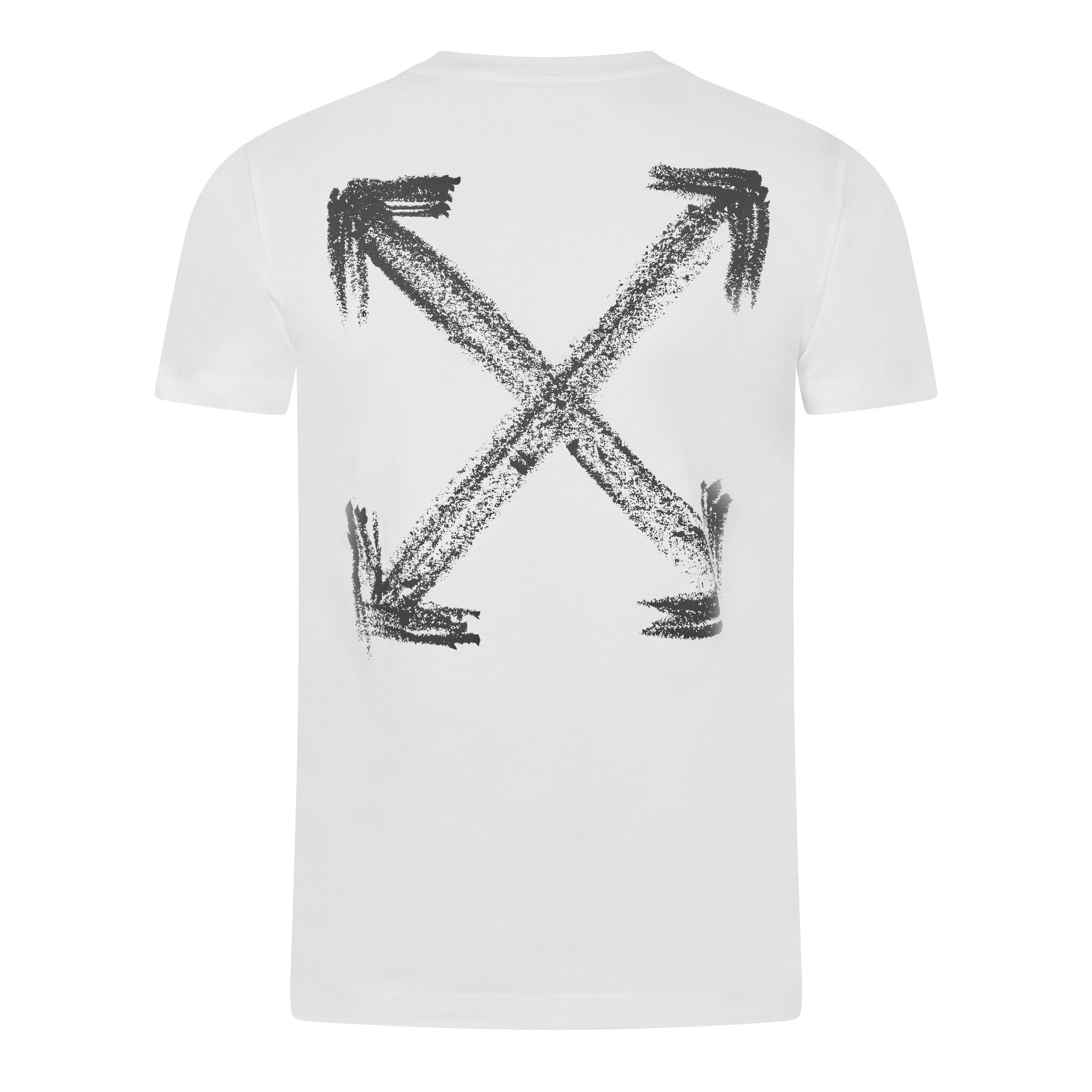 White - Off White - Men's Slim Fit T-Shirt - 2