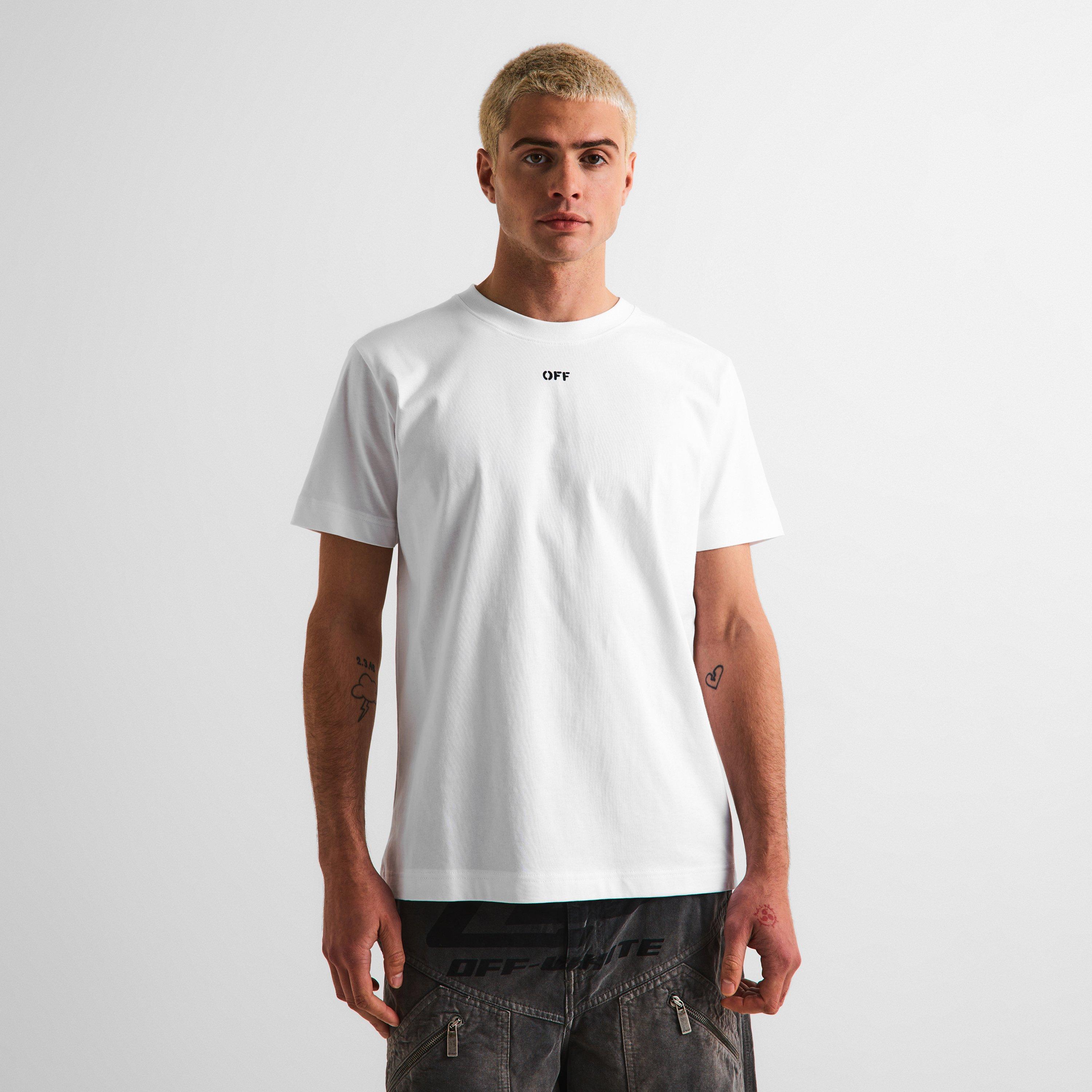 Wit - Off White - Men's Slim Fit T-Shirt - 3