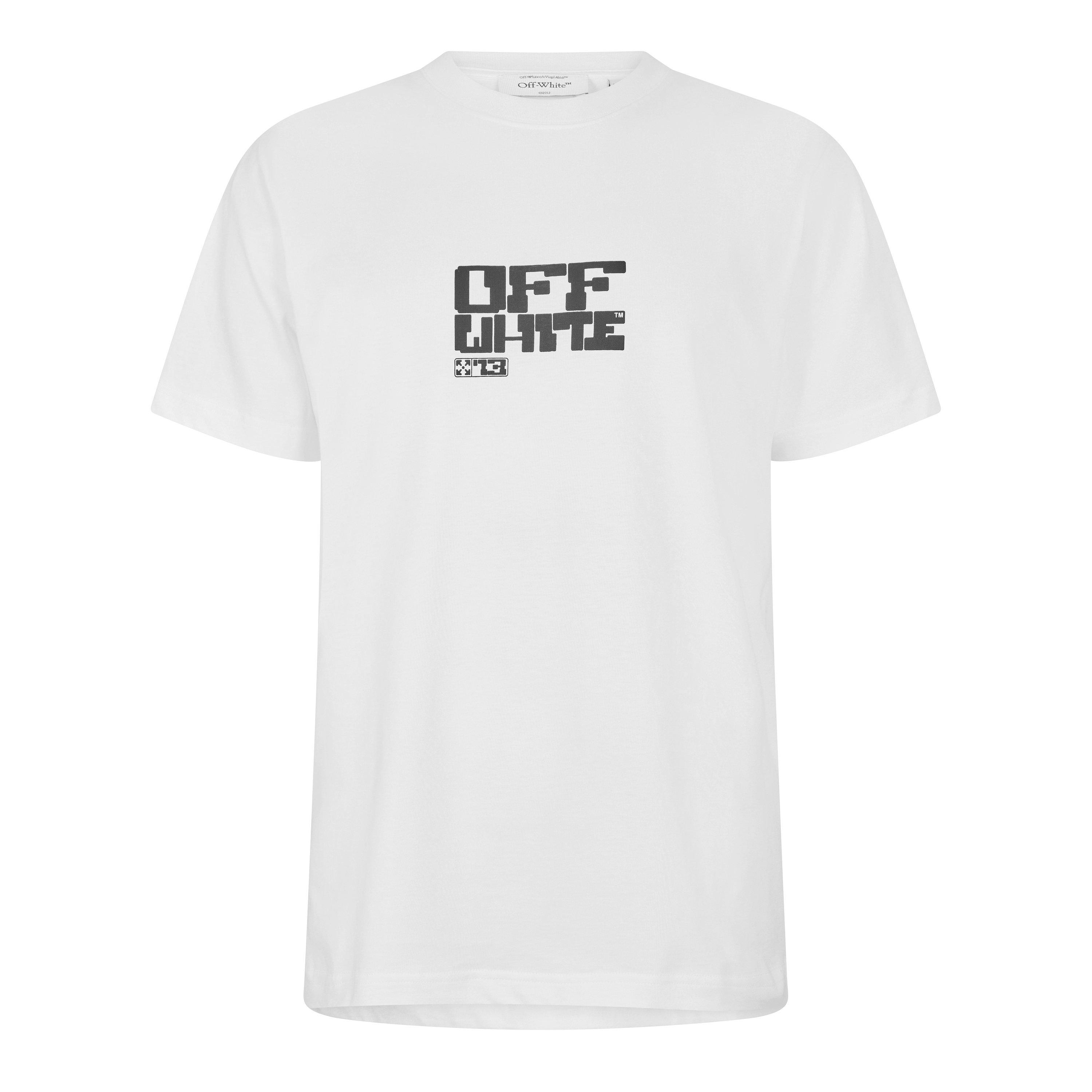 White - Off White - Men's Slim Fit T-Shirt - 1