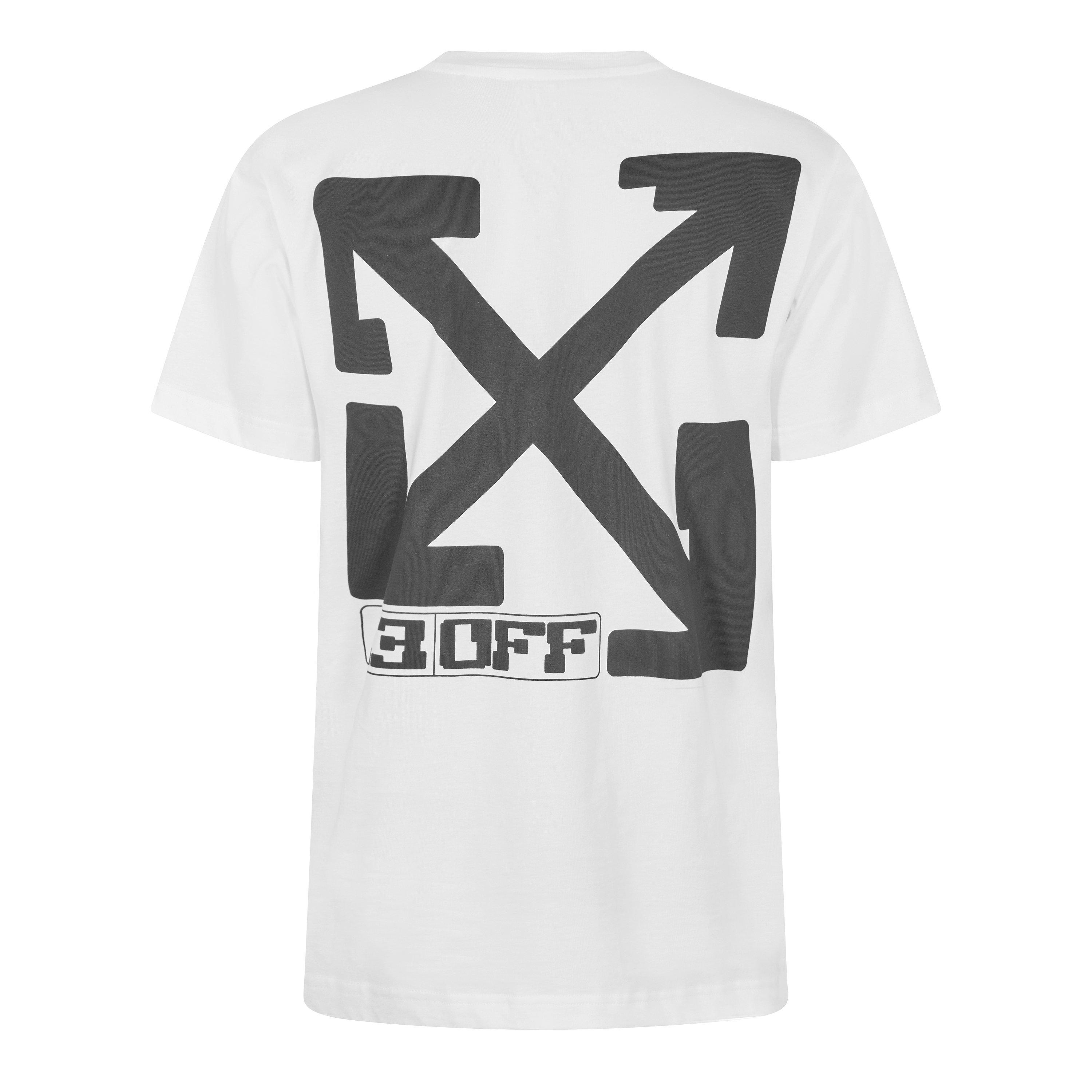 White - Off White - Men's Slim Fit T-Shirt - 2