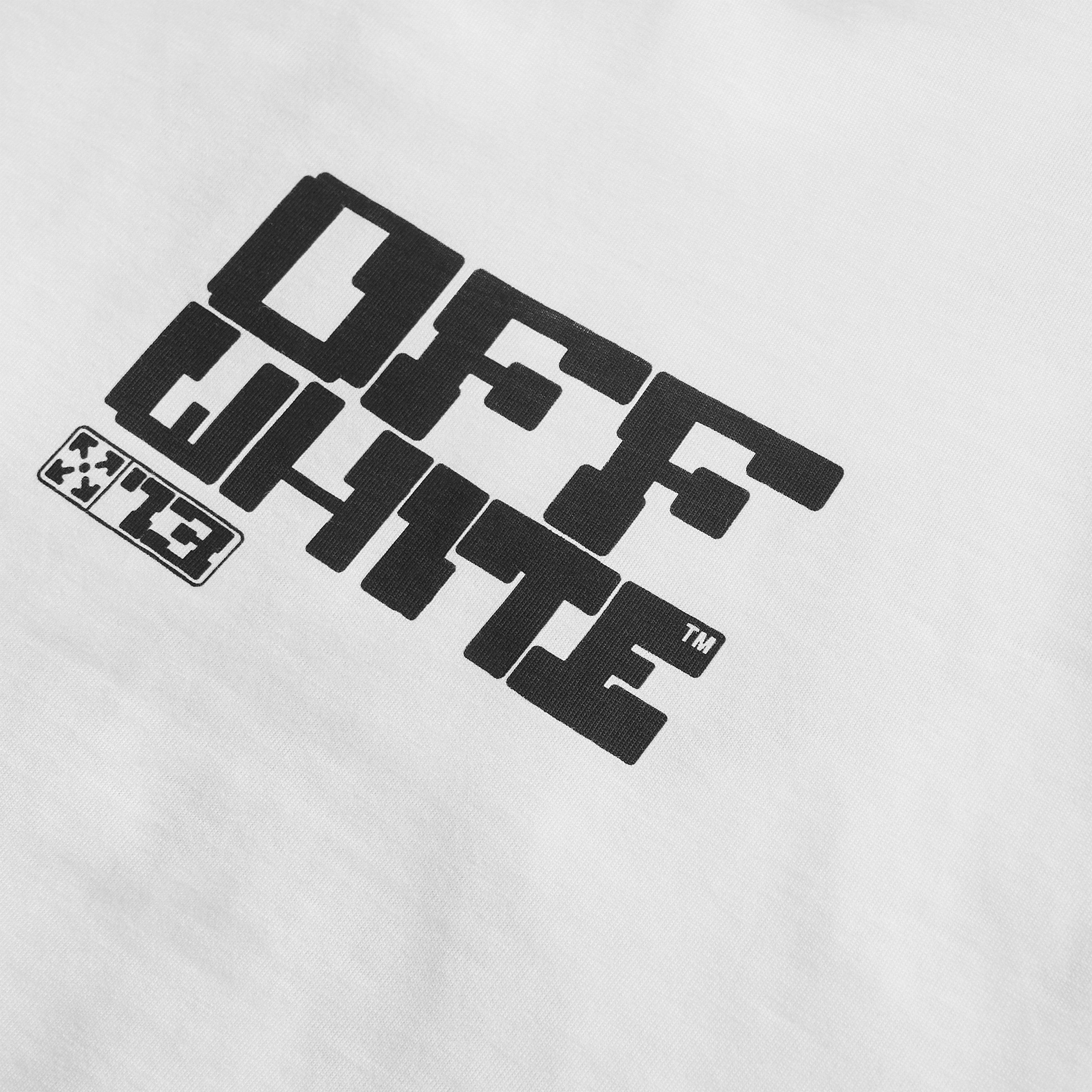 White - Off White - Men's Slim Fit T-Shirt - 3