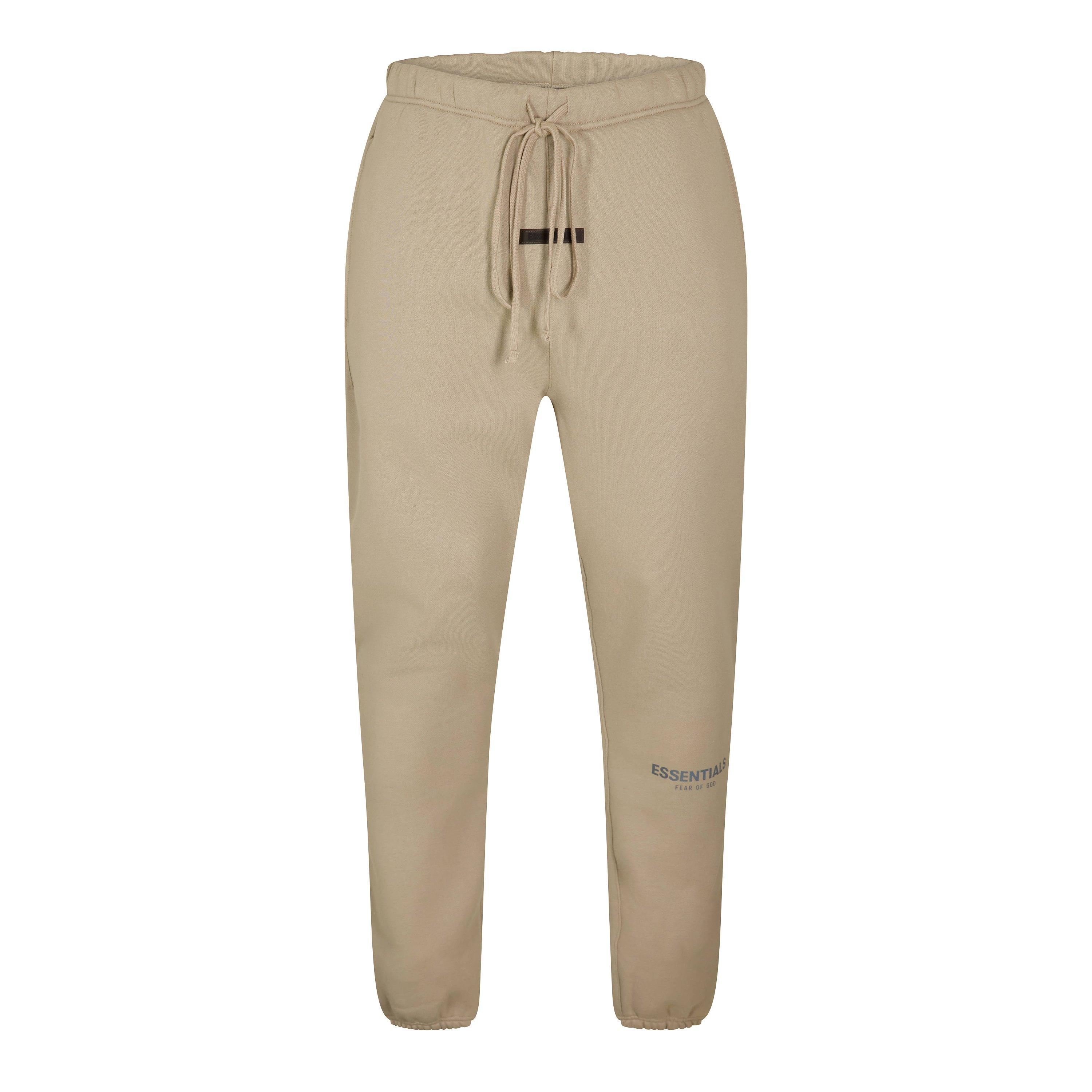 Beige - Fear Of God Essentials - Men's Slim Fit Joggers - 1