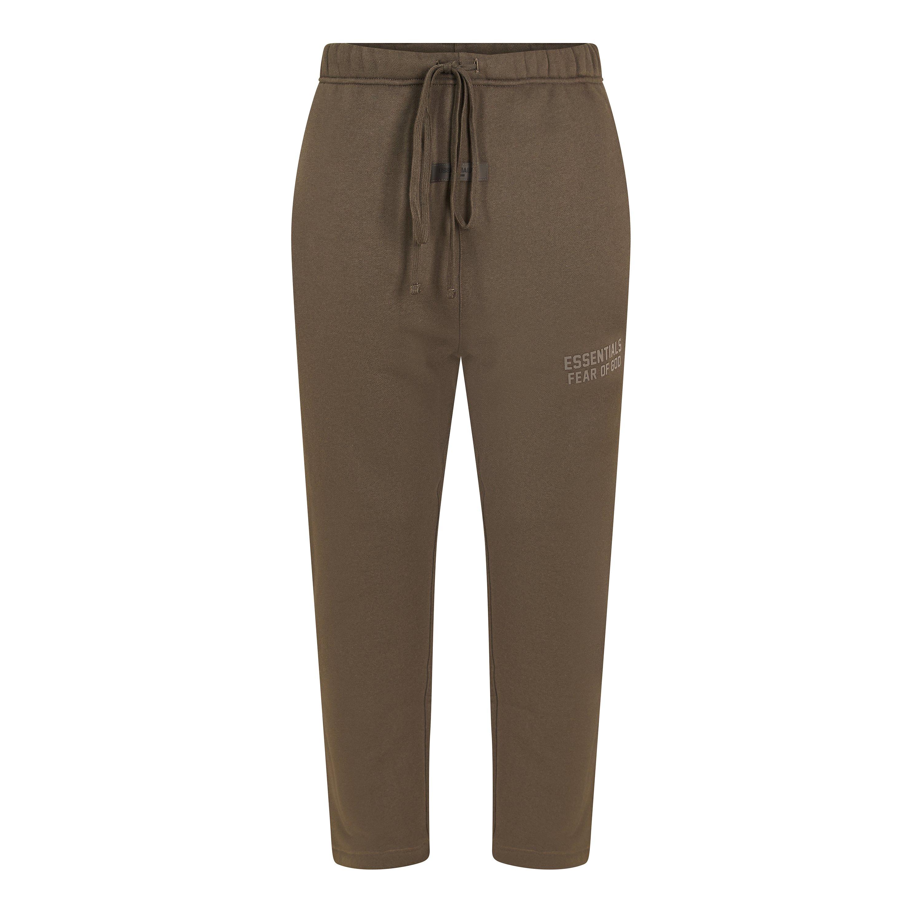 Fear Of God Essentials Men's Slim Fit Jogging Bottoms - Off Black - Small