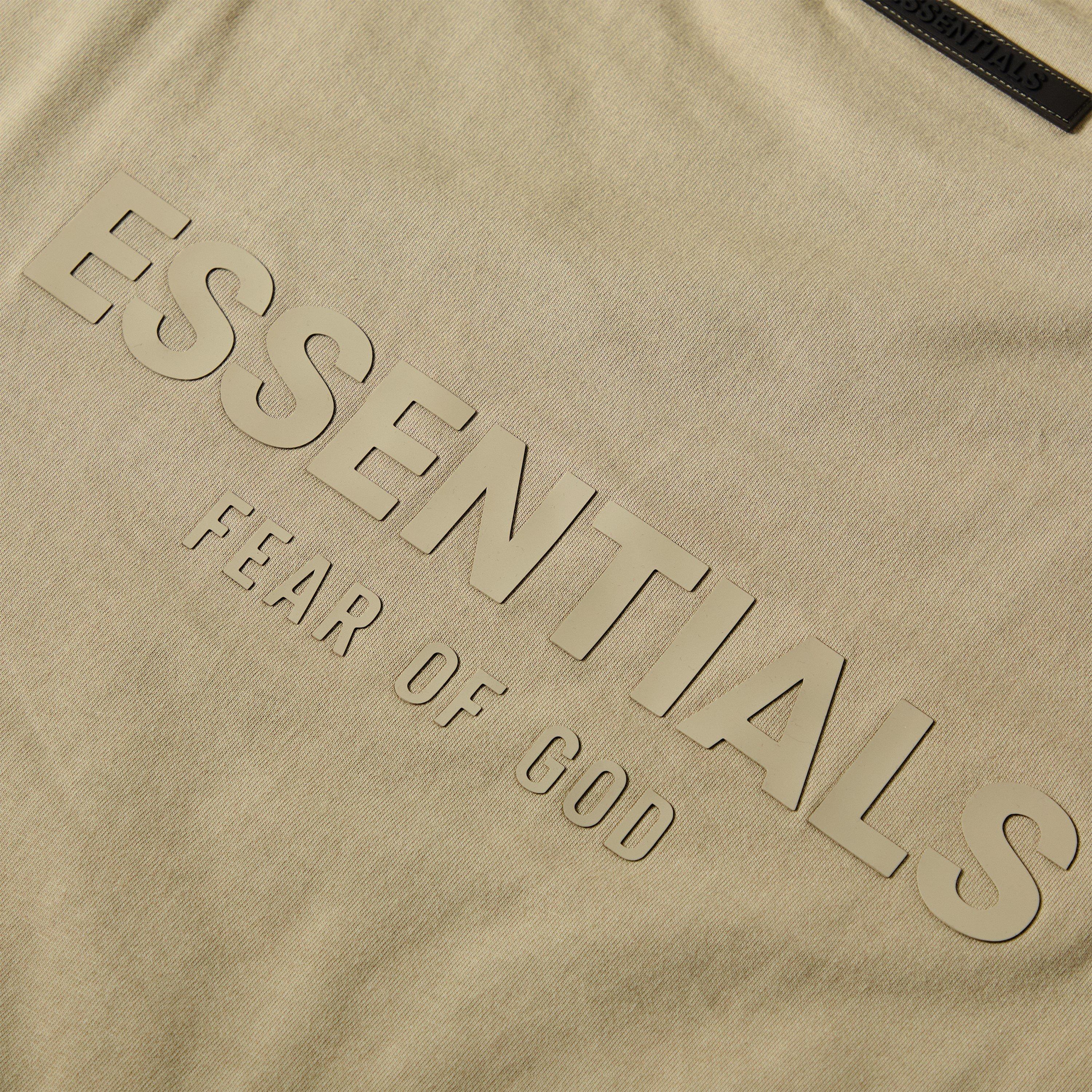 Grey - Fear Of God Essentials - Men's T-Shirt - 3