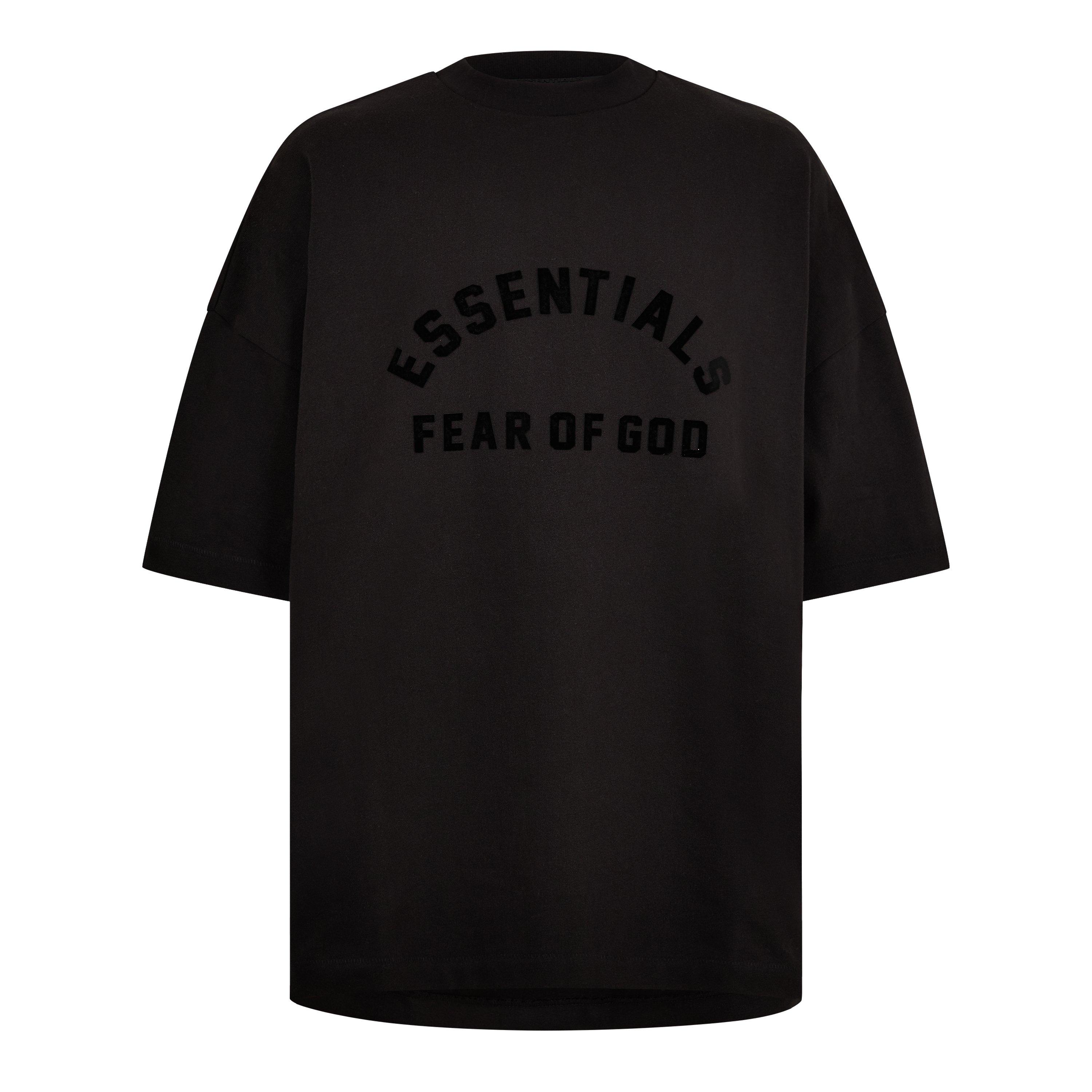 Black - Fear Of God Essentials - Men's T-Shirt - 1