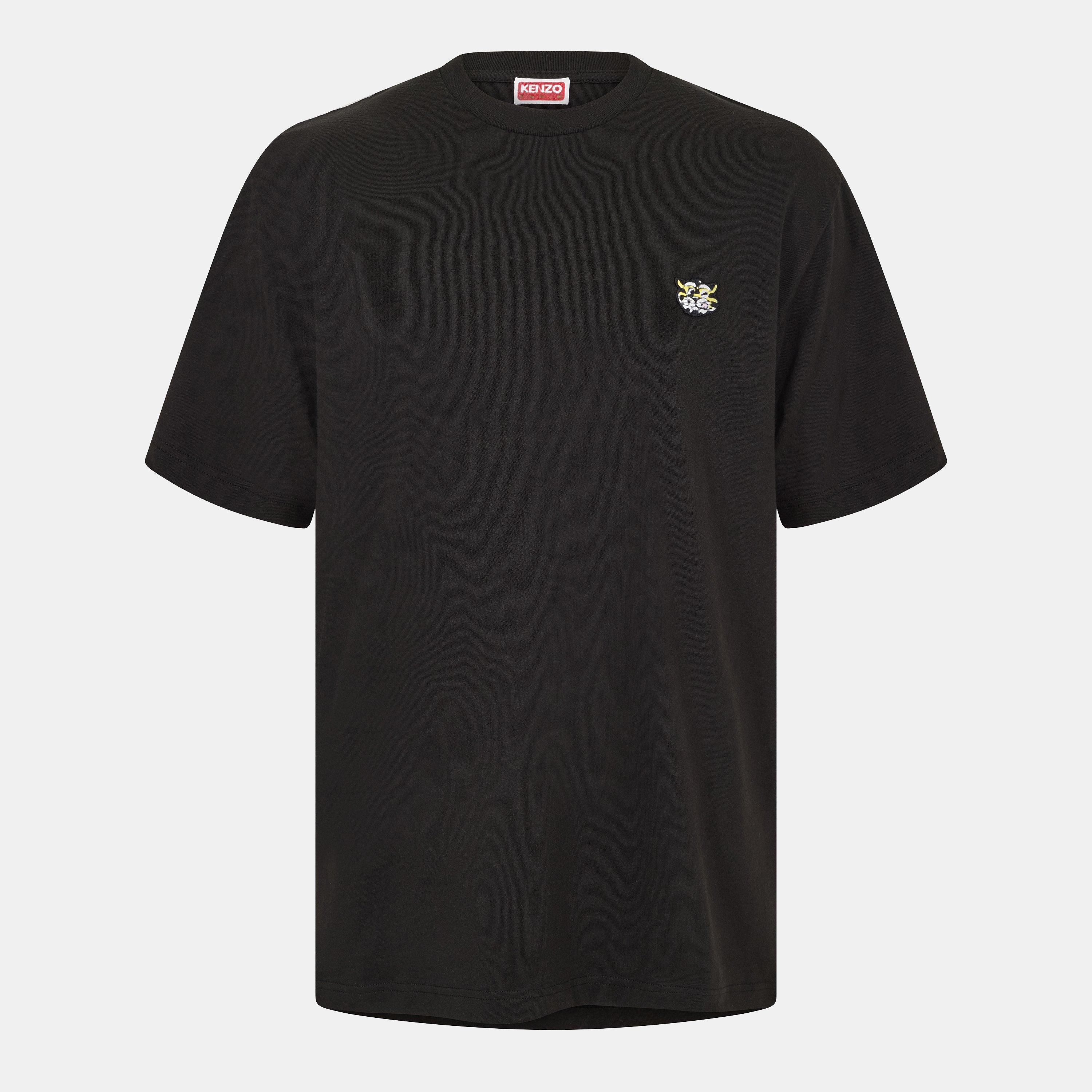 Kenzo Men's Black Knzo Wild Tiger Tee Sn62