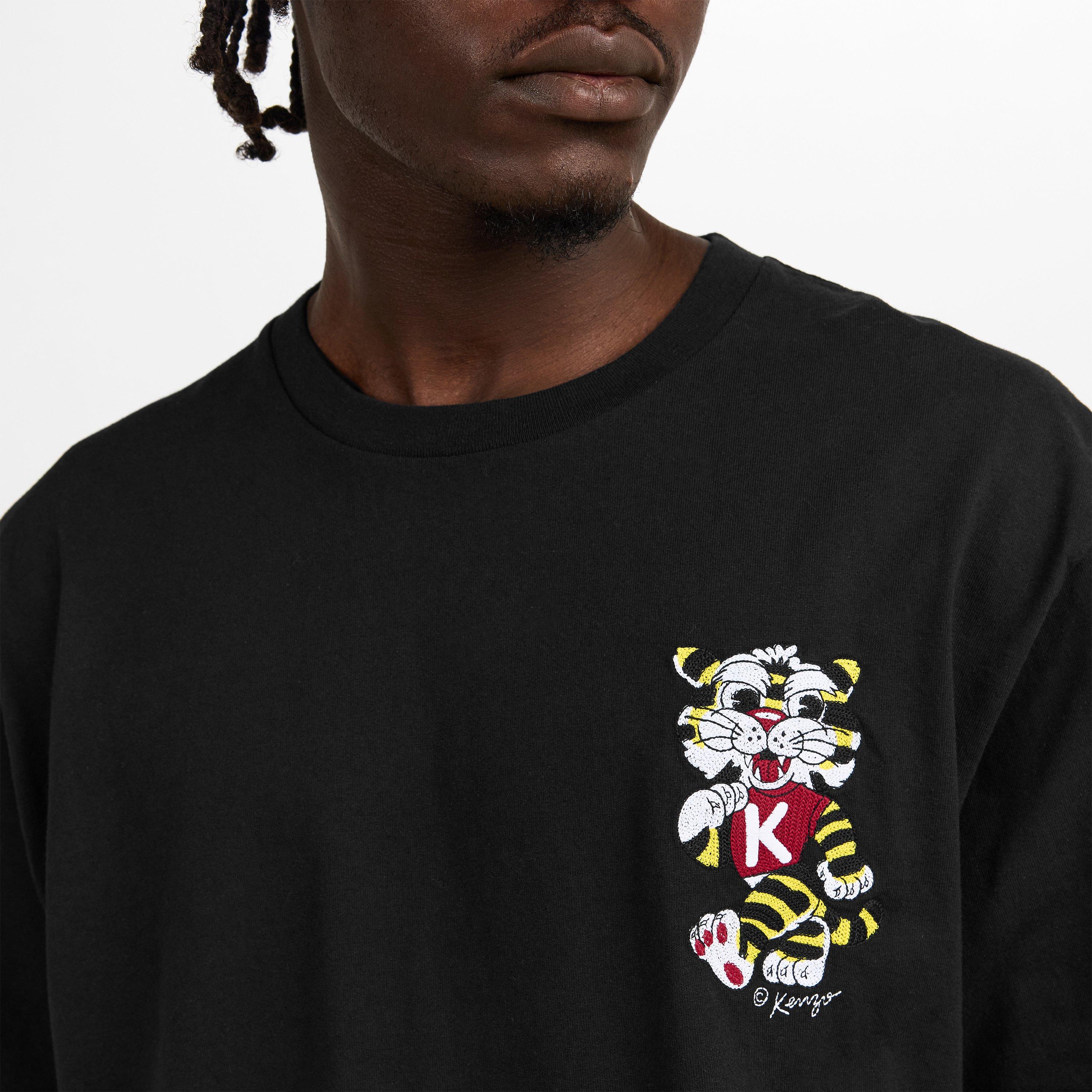 Black - Kenzo - KNZO Tiger Heart Tee Sn62 - 5