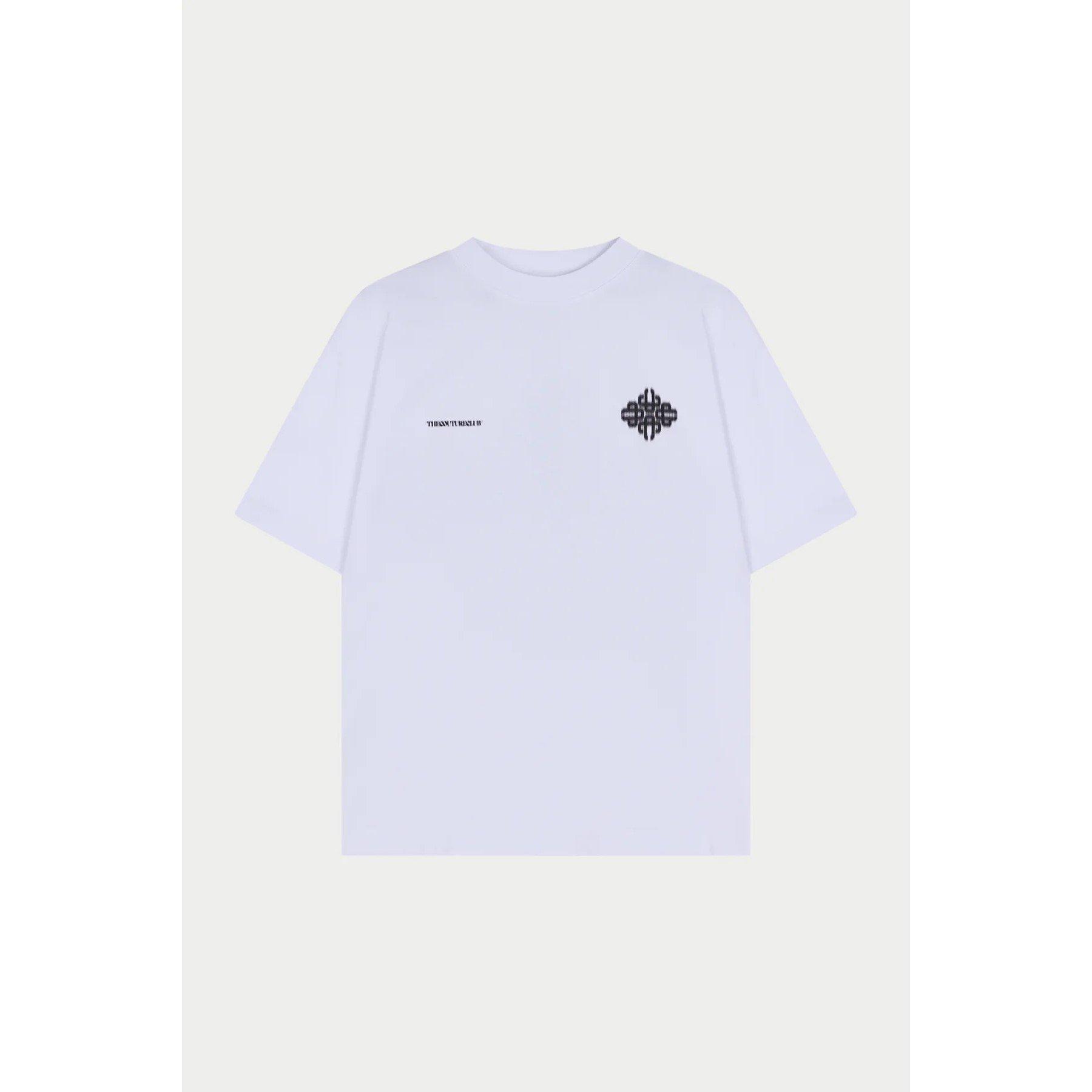 Men's Blurred Oversized Fit Oversized T-Shirt