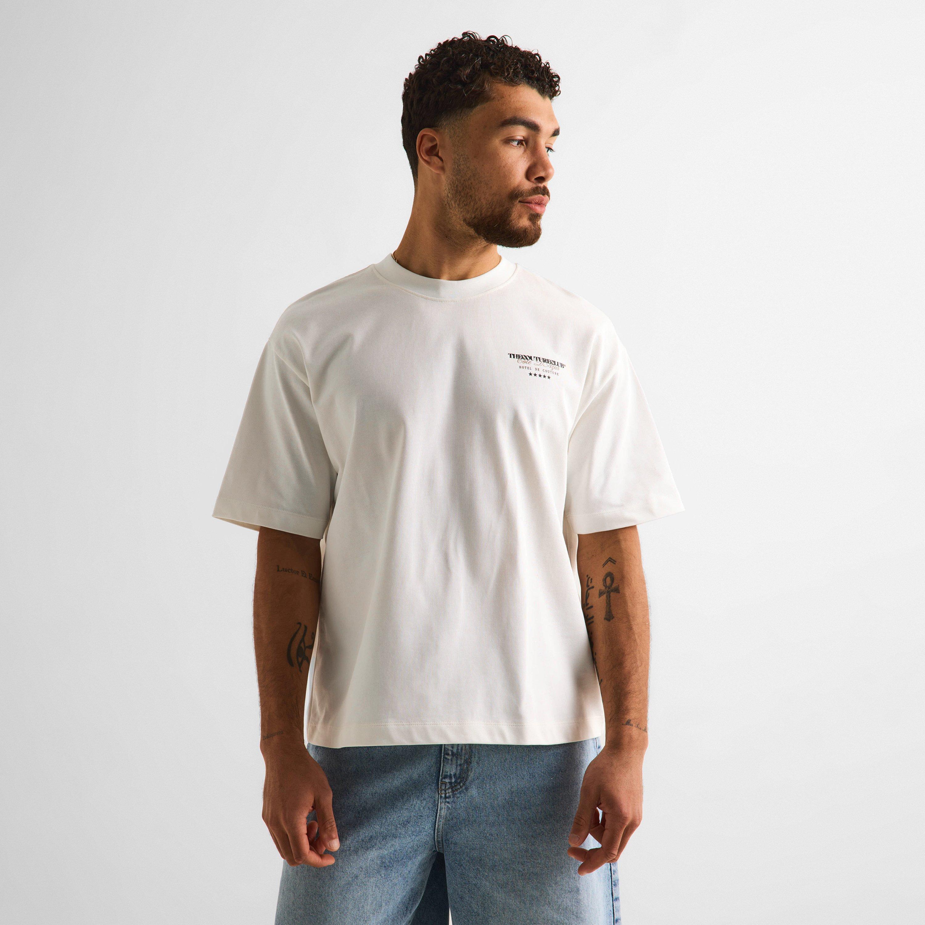 Off White - The Couture Club - Men's Oversized Fit T-Shirt - 3