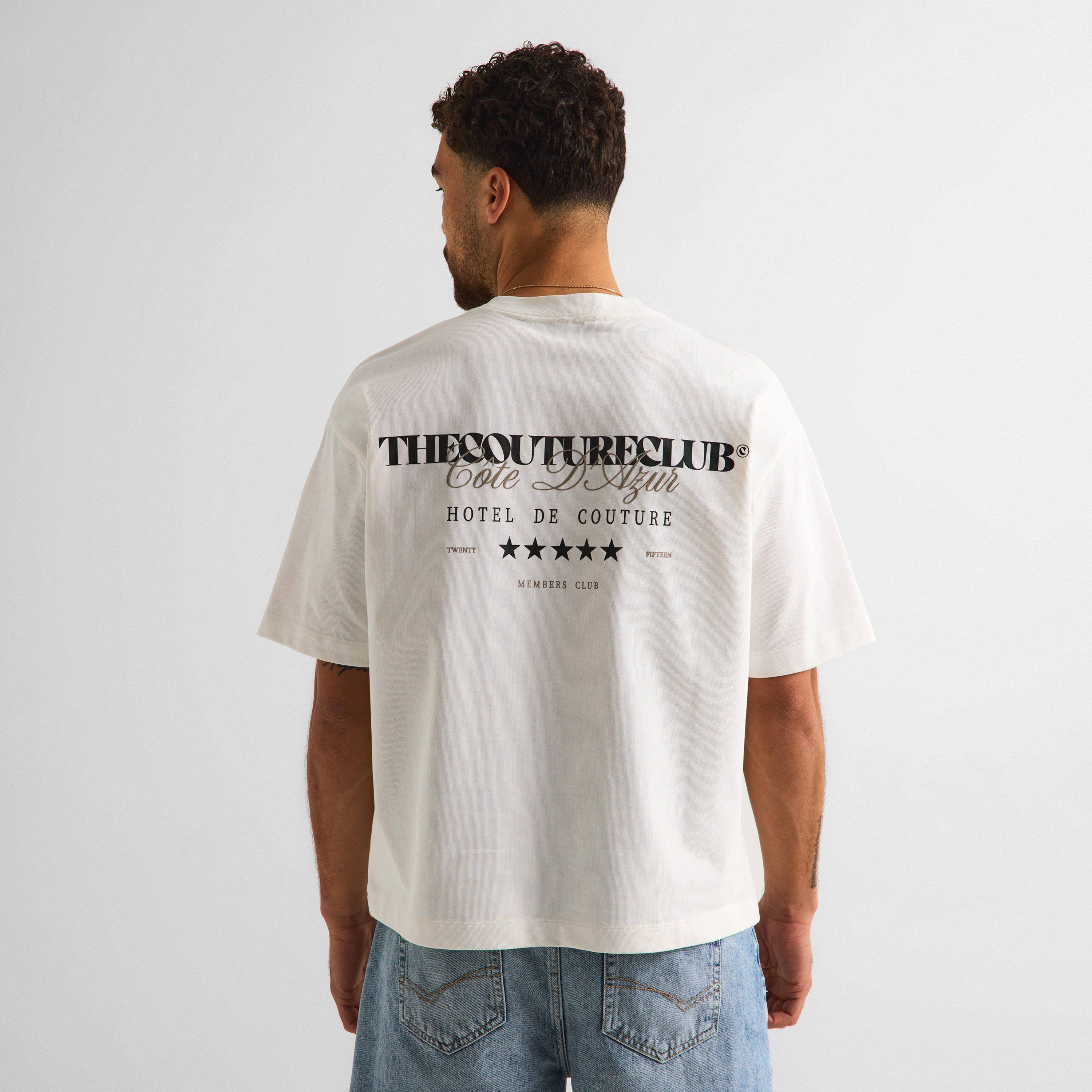 Off White - The Couture Club - Men's Oversized Fit T-Shirt - 4