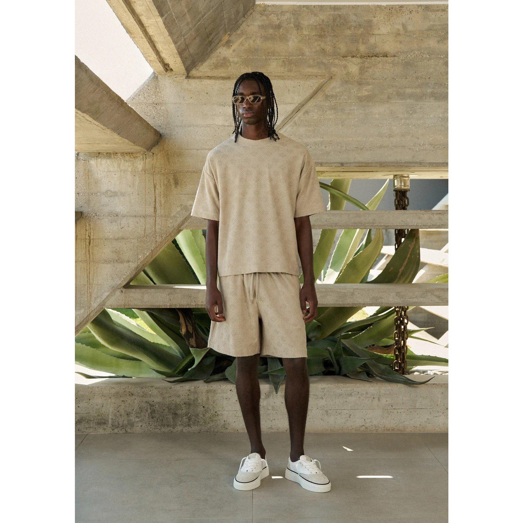 Mushroom - The Couture Club - Men's Oversized Fit T-Shirt - 3