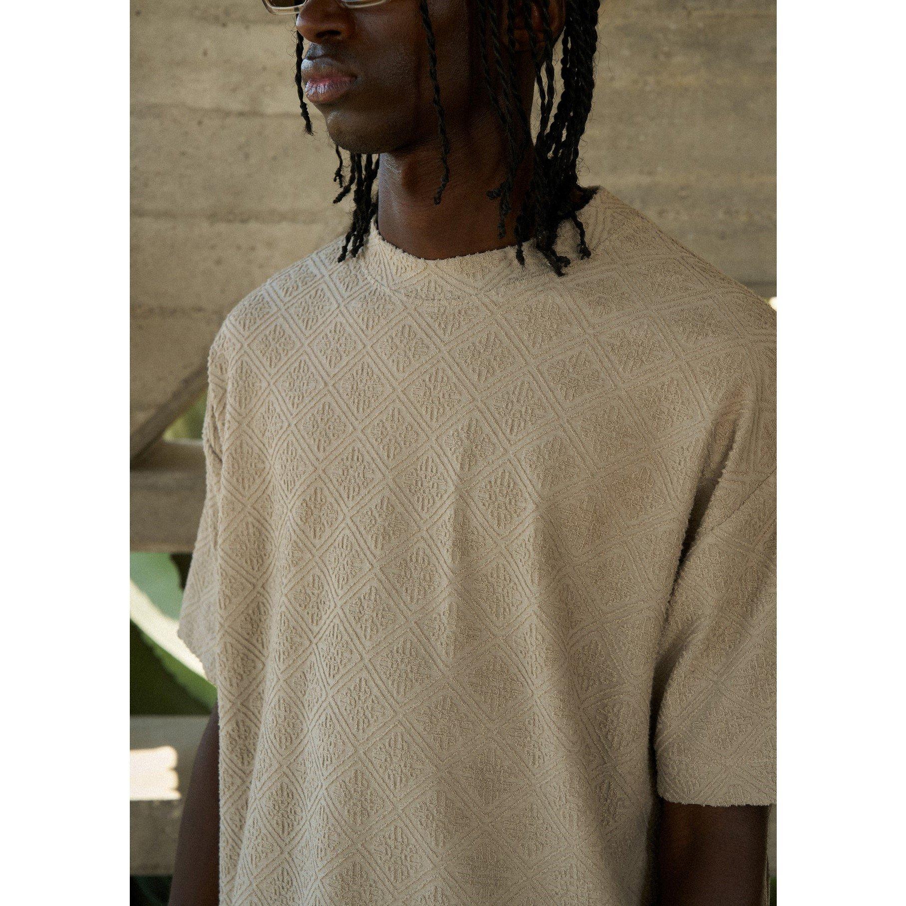 Mushroom - The Couture Club - Men's Oversized Fit T-Shirt - 5